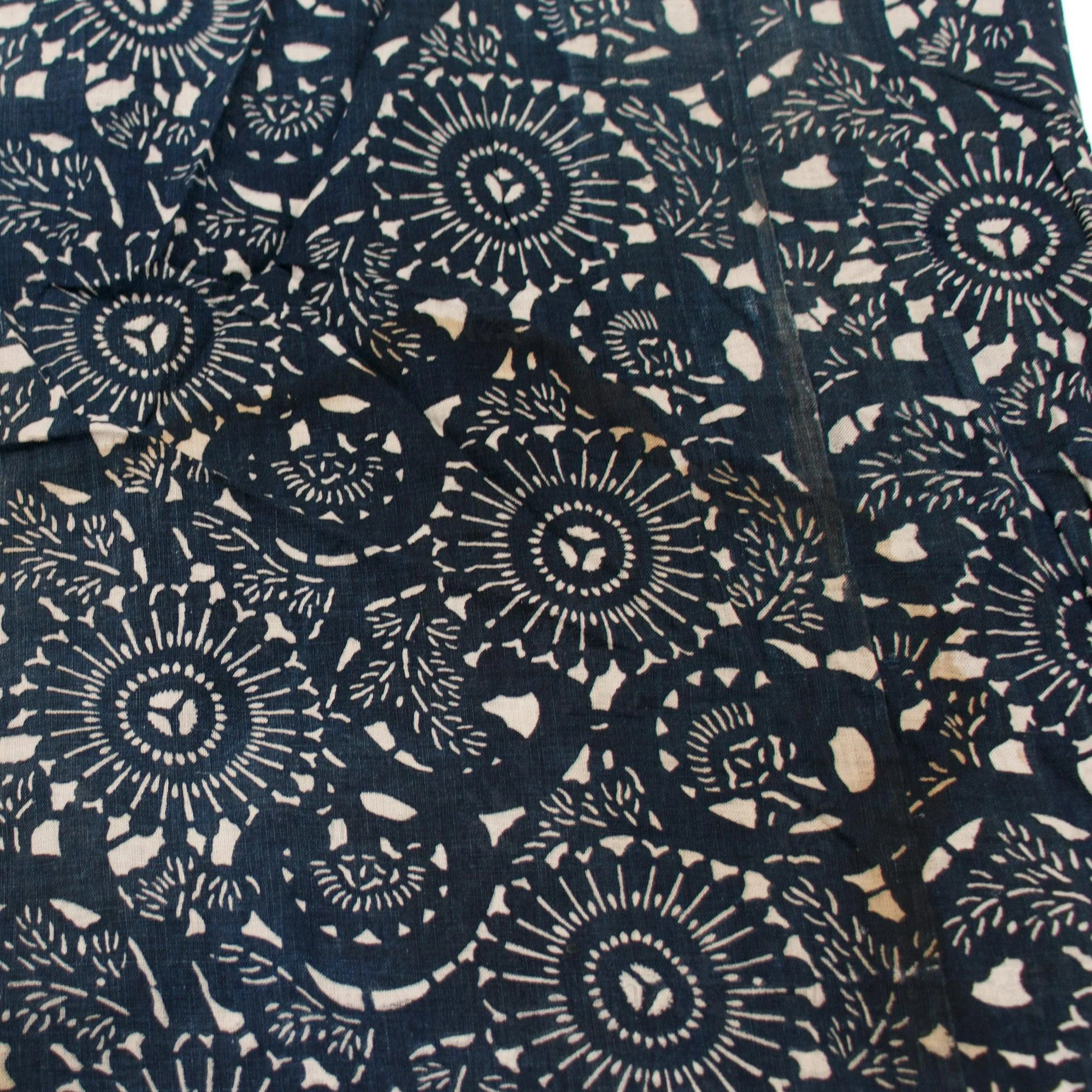 Japanese Katazome Indigo Futonji | Multiple Panel Duvet Style Futon Cover - Image 9