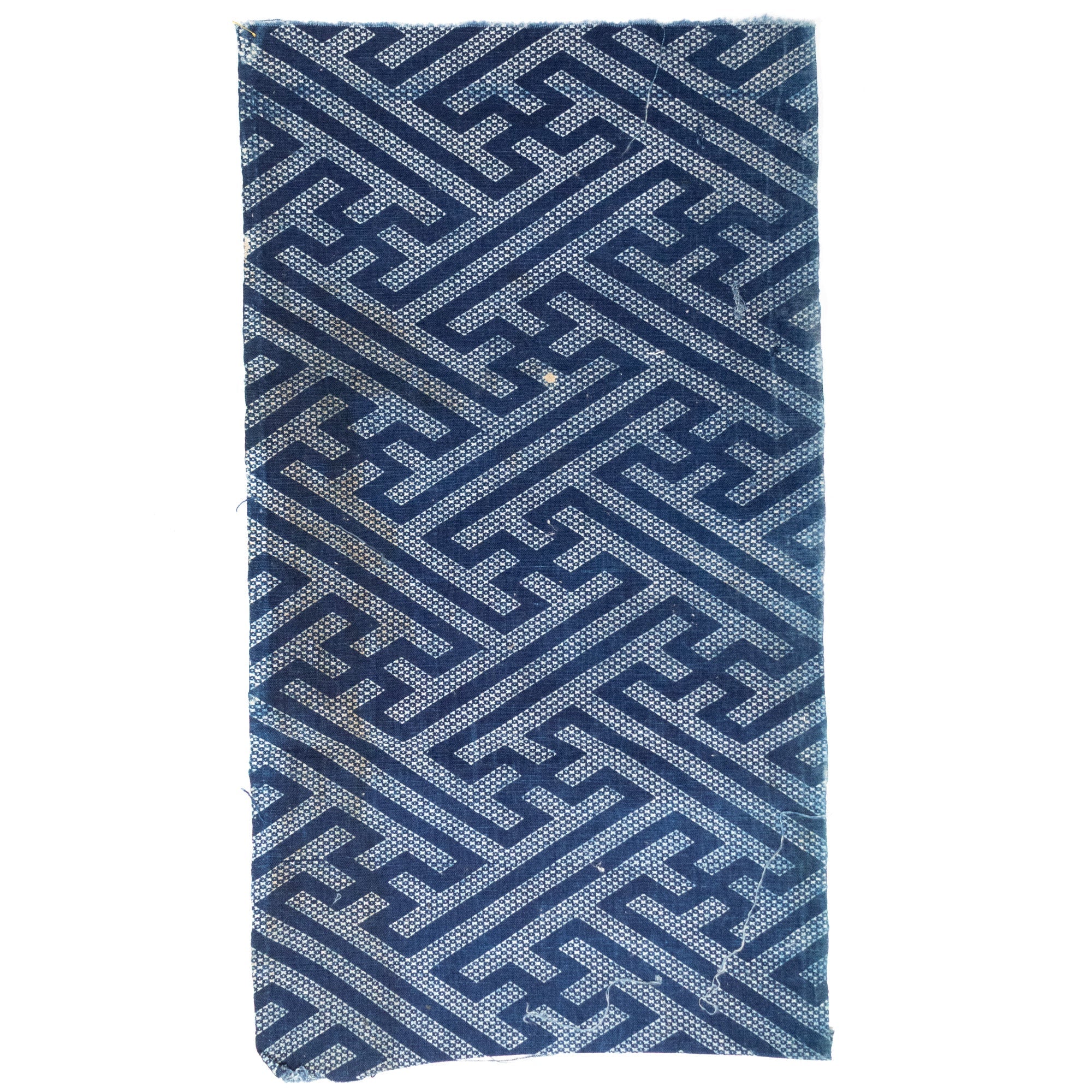 Japanese Katazome Textile Fragment - Image 3
