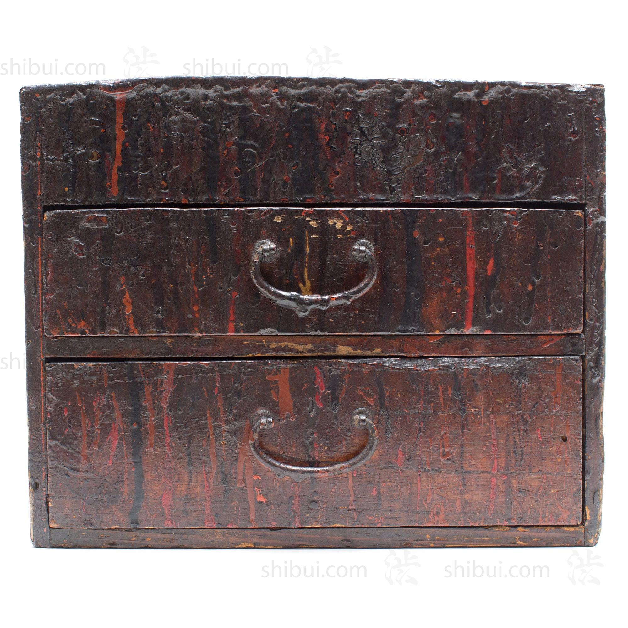 Japanese Lacquer Craftsman's Work Box - Image 5