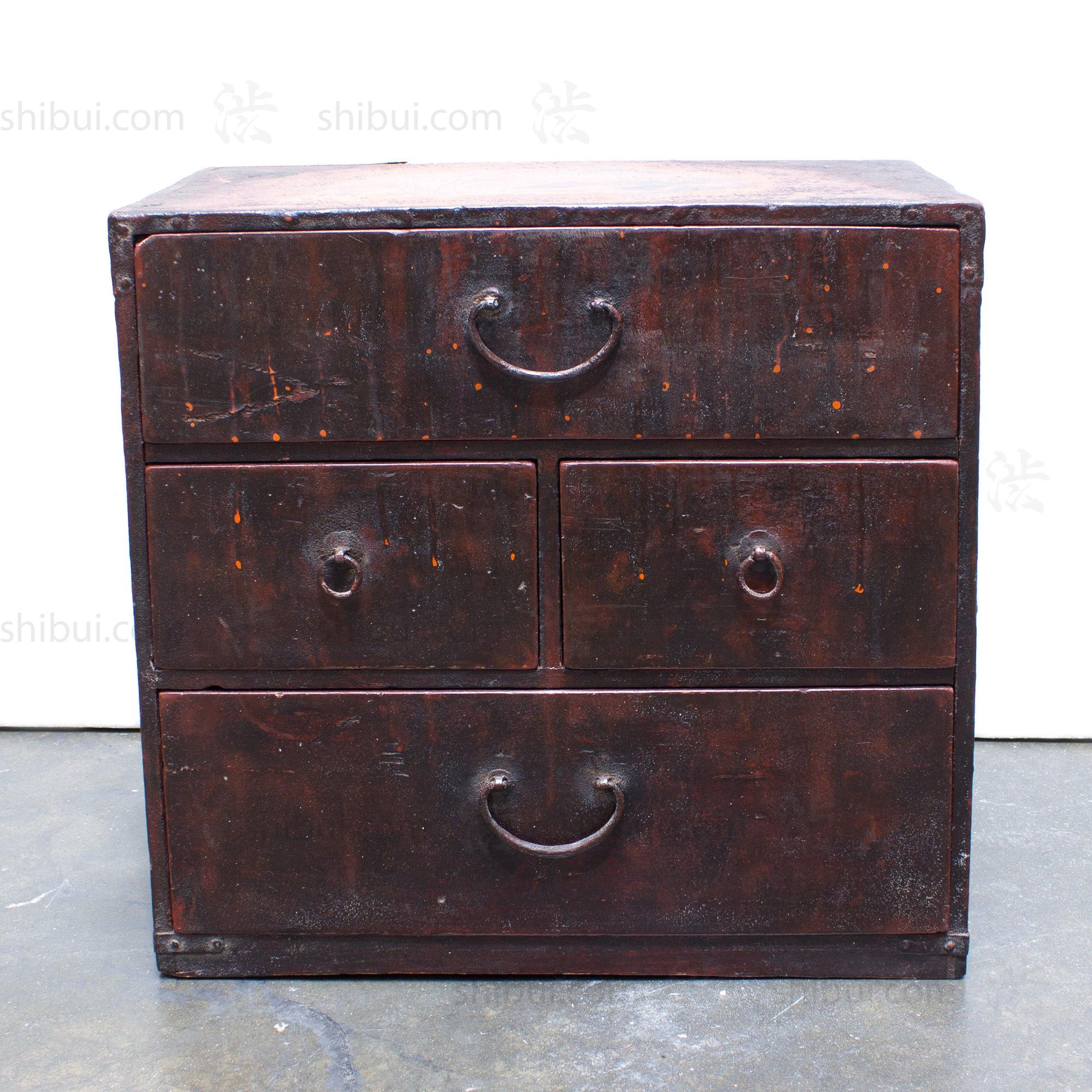 Japanese Lacquer Craftsman's Work Box - Image 5