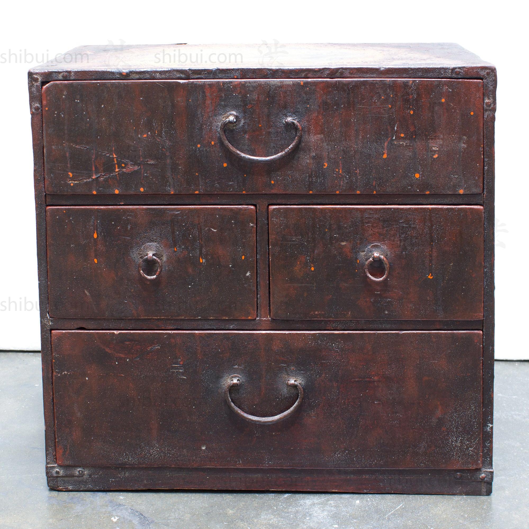 Japanese Lacquer Craftsman's Work Box - Image 6