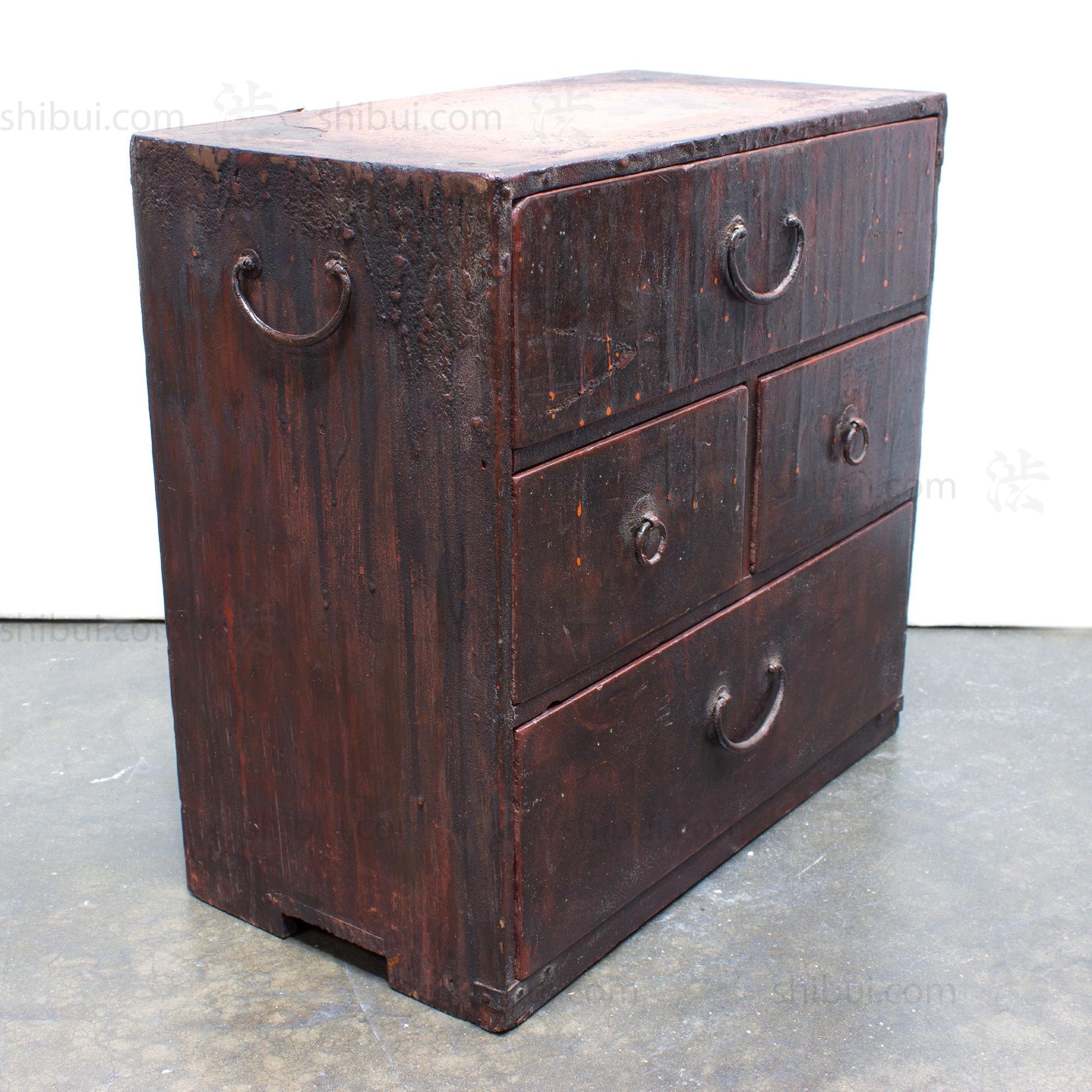 Japanese Lacquer Craftsman's Work Box - Image 7