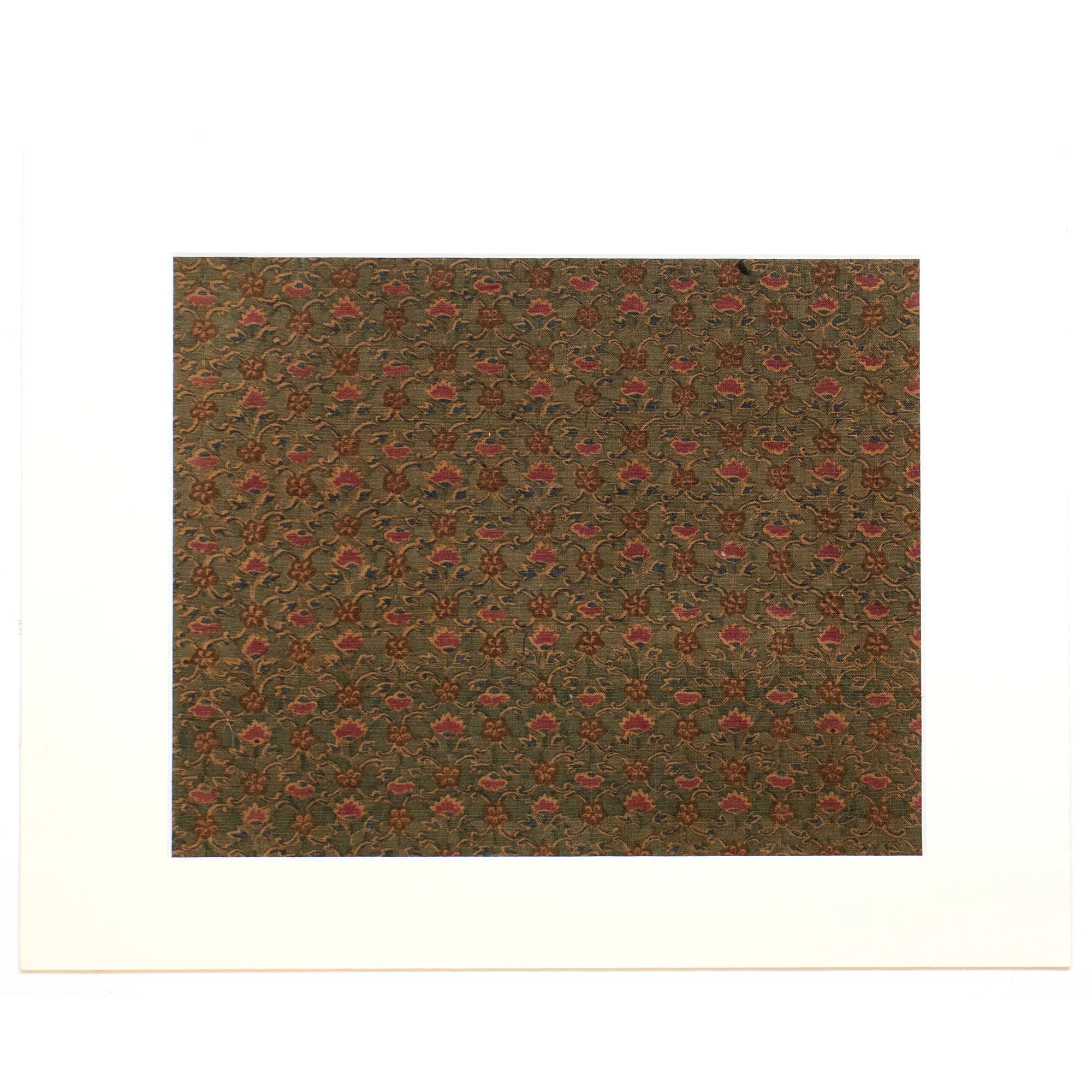 Japanese Meiji Wazasaras Chintz Textile Fragment - Image 3