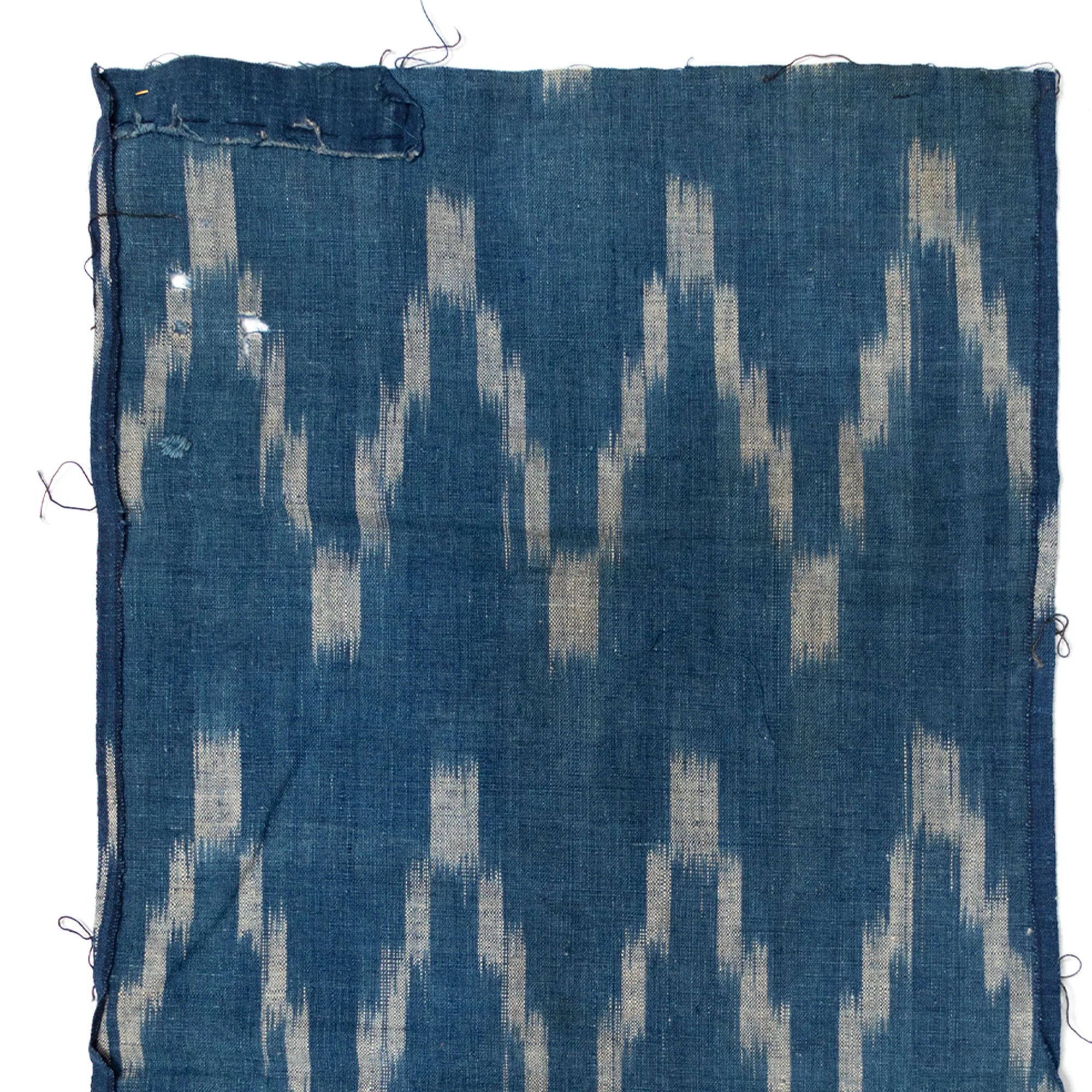 Japanese Indigo Kasuri Ikat Panel - Image 3
