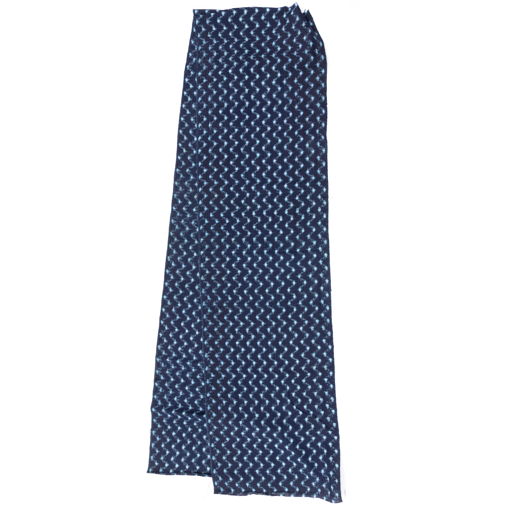 Japanese Patchwork Indigo Kasuri Ikat Panel
