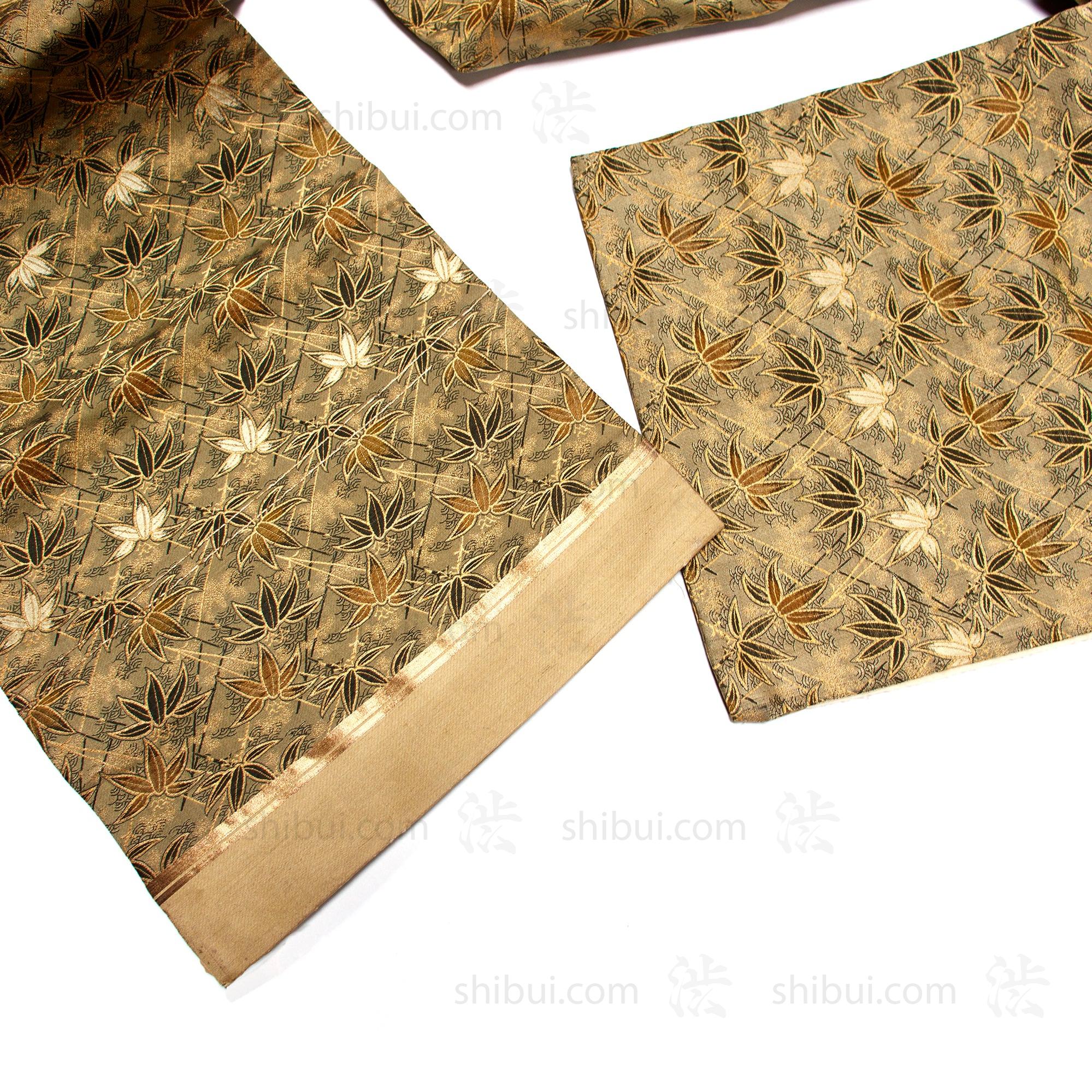 Japanese Silk Brocade Maru Obi - Image 3