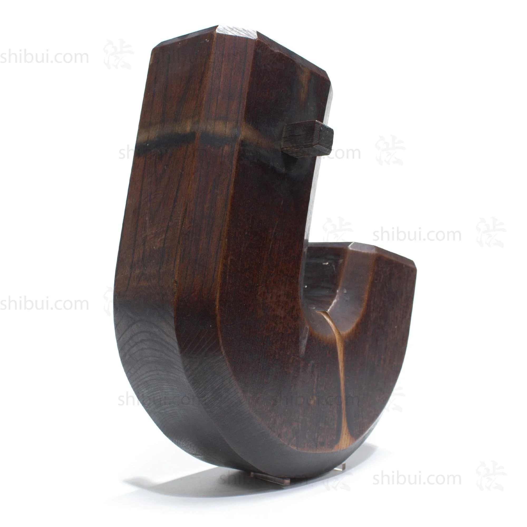 Jizai Gake Keyaki Wood Pot Hook - Image 4