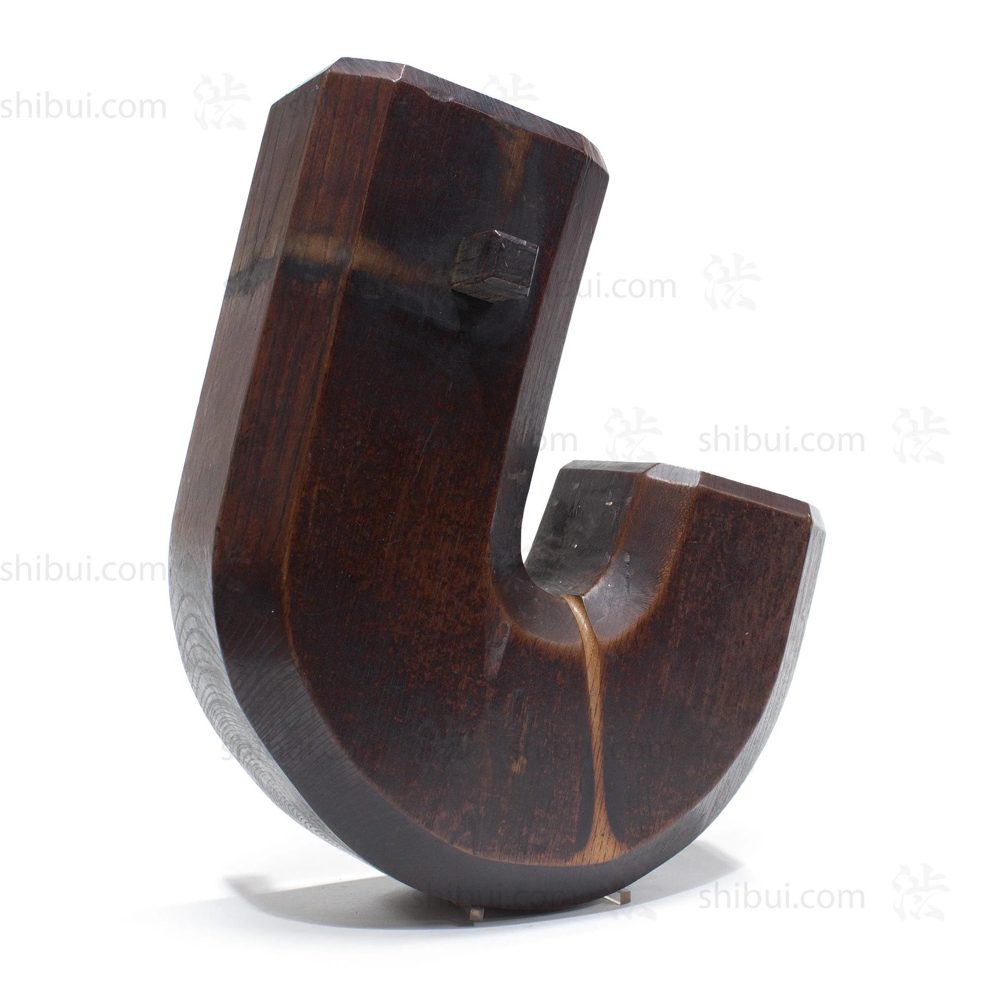 Jizai Gake Keyaki Wood Pot Hook - Image 5