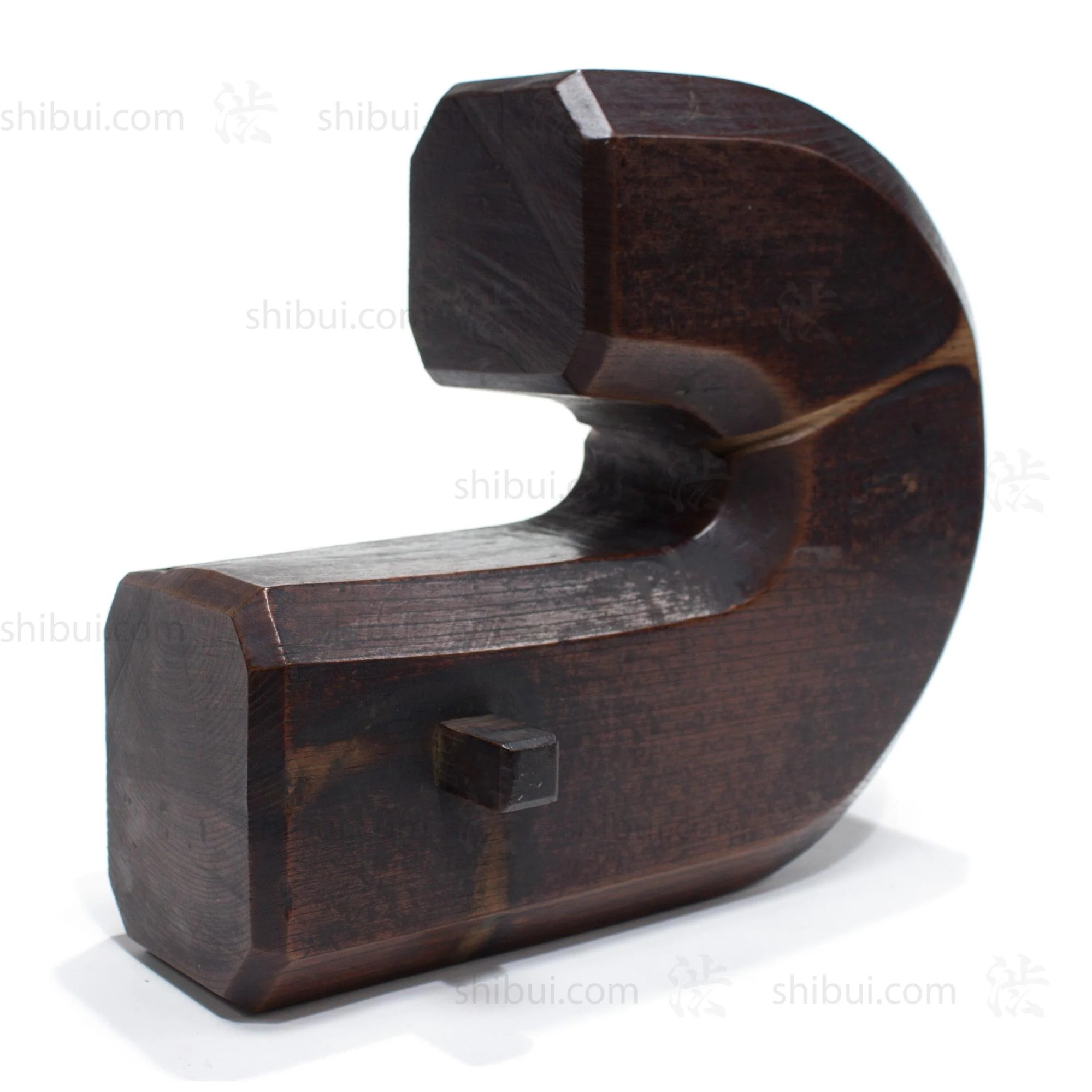 Jizai Gake Keyaki Wood Pot Hook - Image 7
