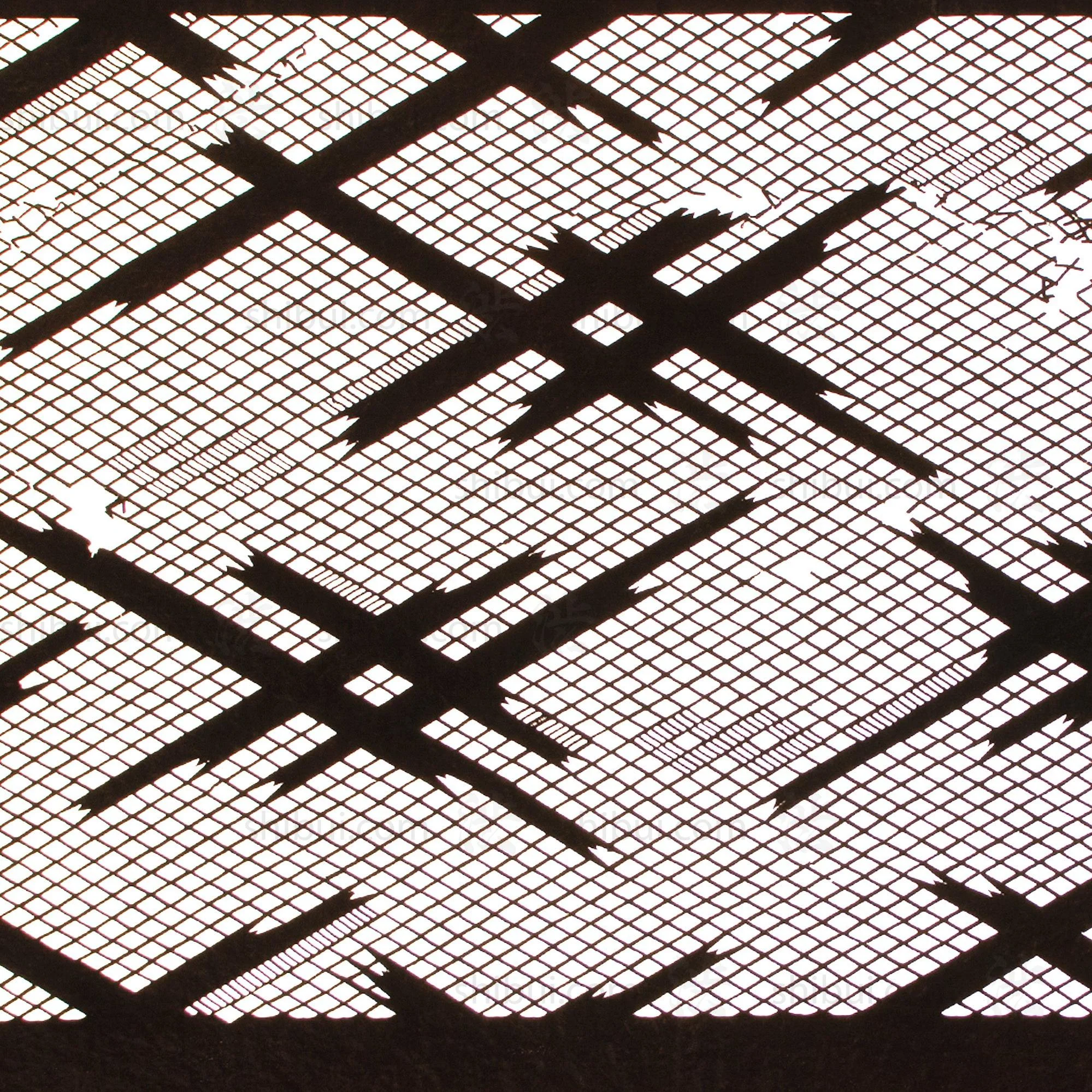 Kasuri Motif Katagami | Japanese Lacquered Paper Stencil - Image 2