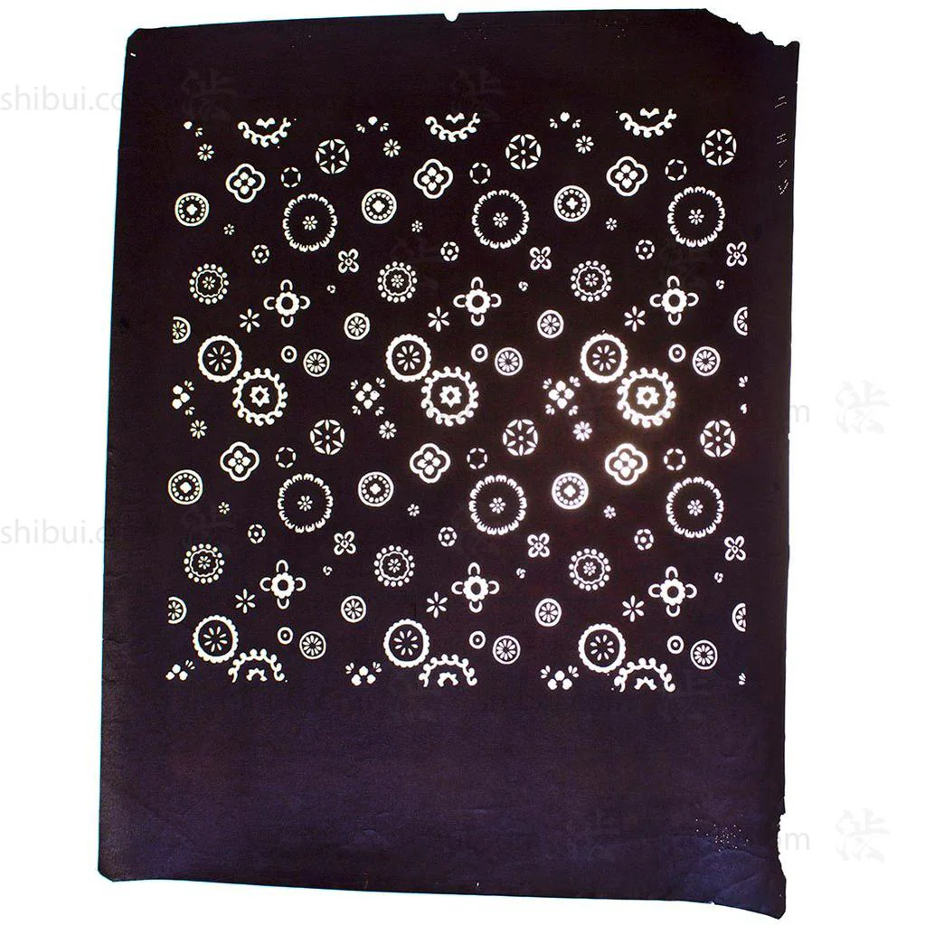 Katagami  Japanese Lacquered Paper Stencil