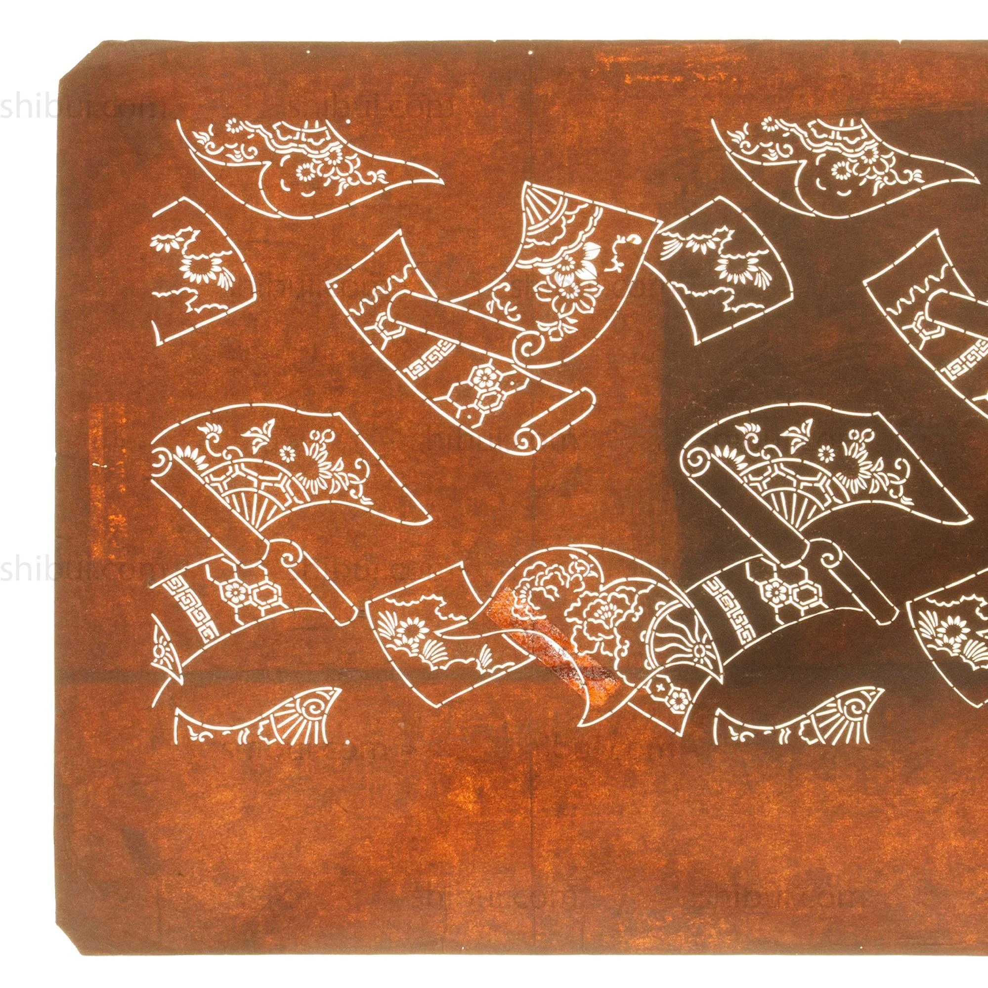 Katagami | Japanese Lacquered Paper Stencil - Image 3