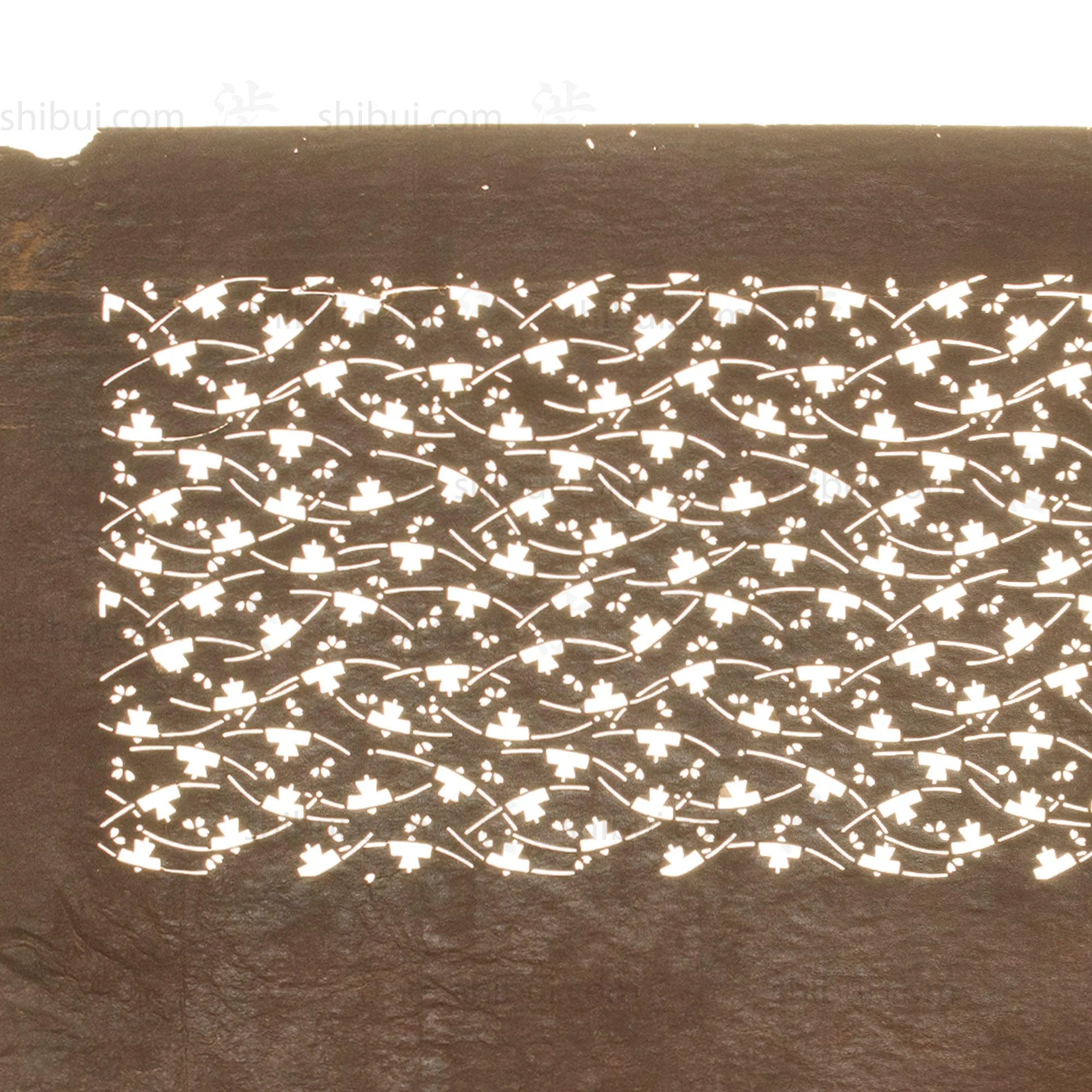 Katagami | Japanese Lacquered Paper Stencil - Image 3