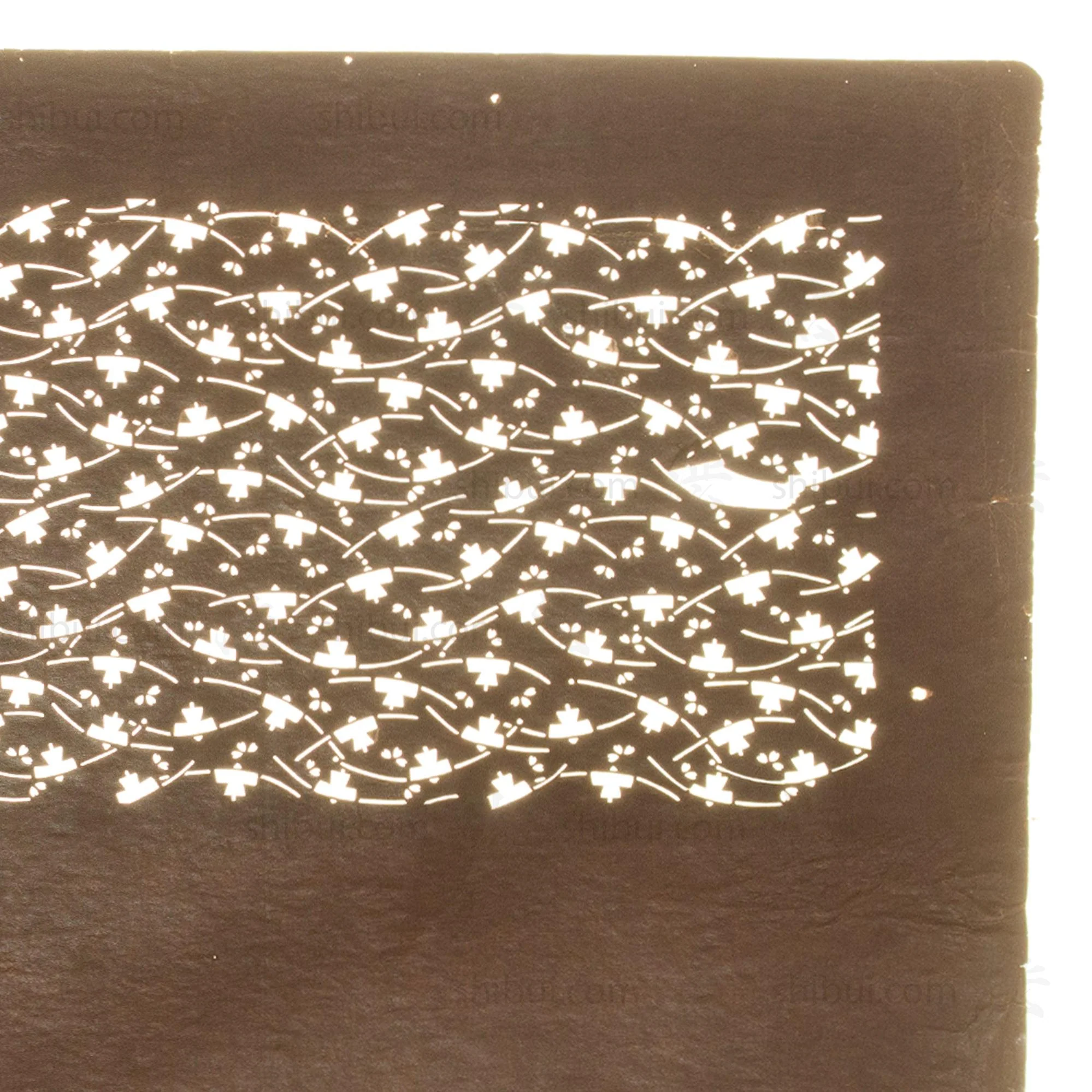 Katagami | Japanese Lacquered Paper Stencil - Image 4