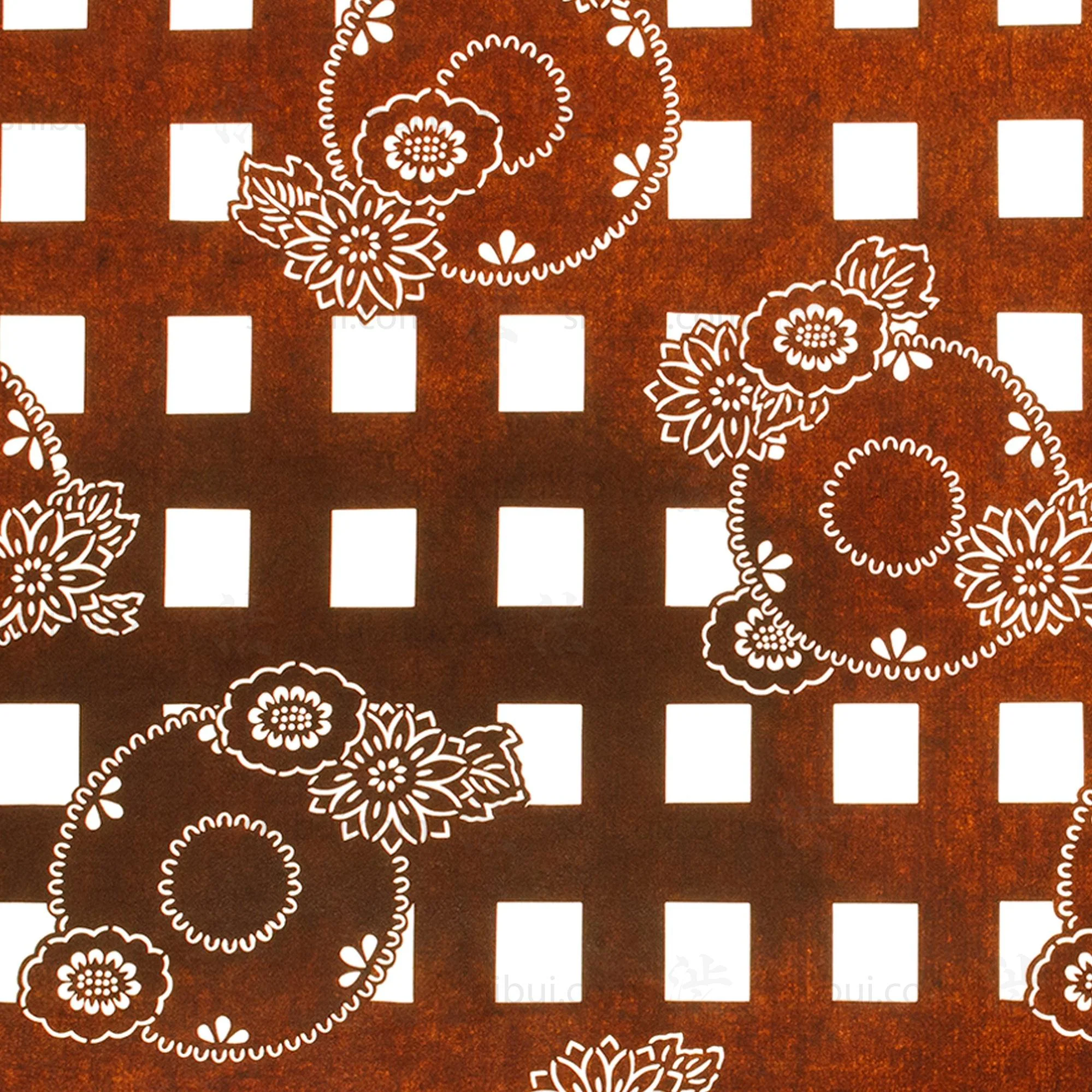 Katagami | Japanese Lacquered Paper Stencil - Image 2