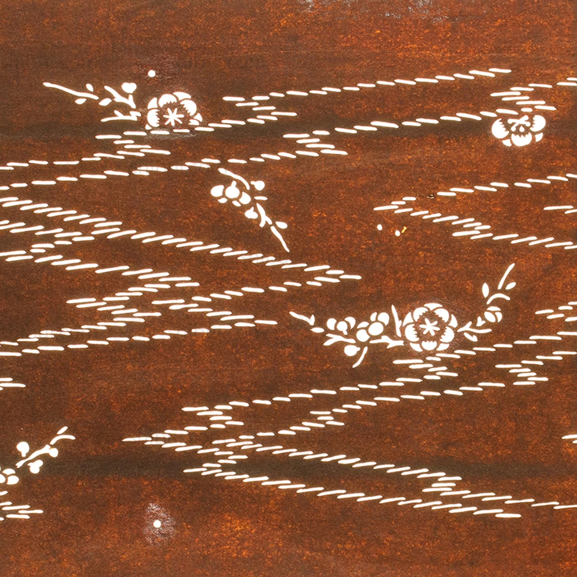 Katagami | Japanese Lacquered Paper Stencil - Image 2