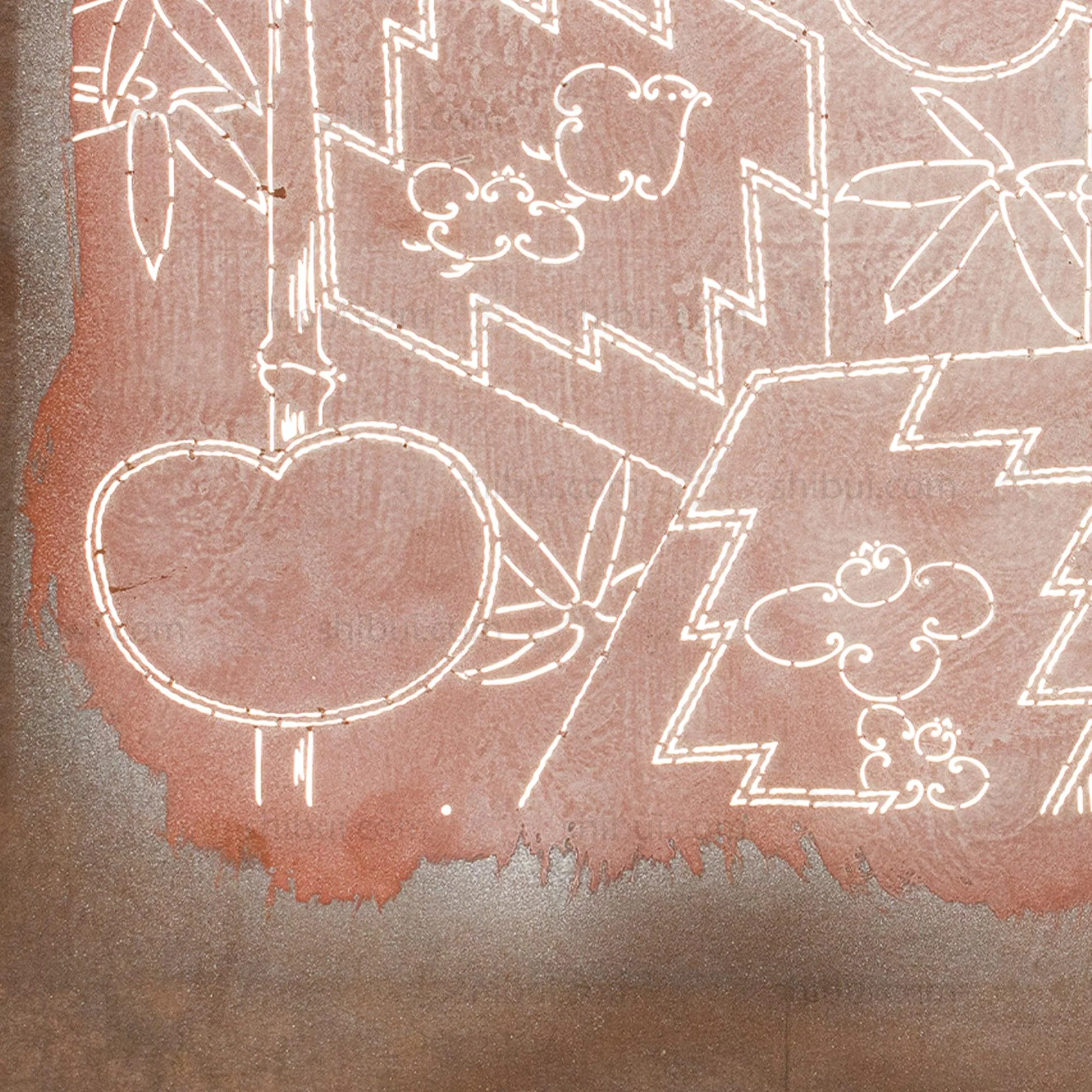 Katagami | Japanese Lacquered Paper Stencil - Image 5
