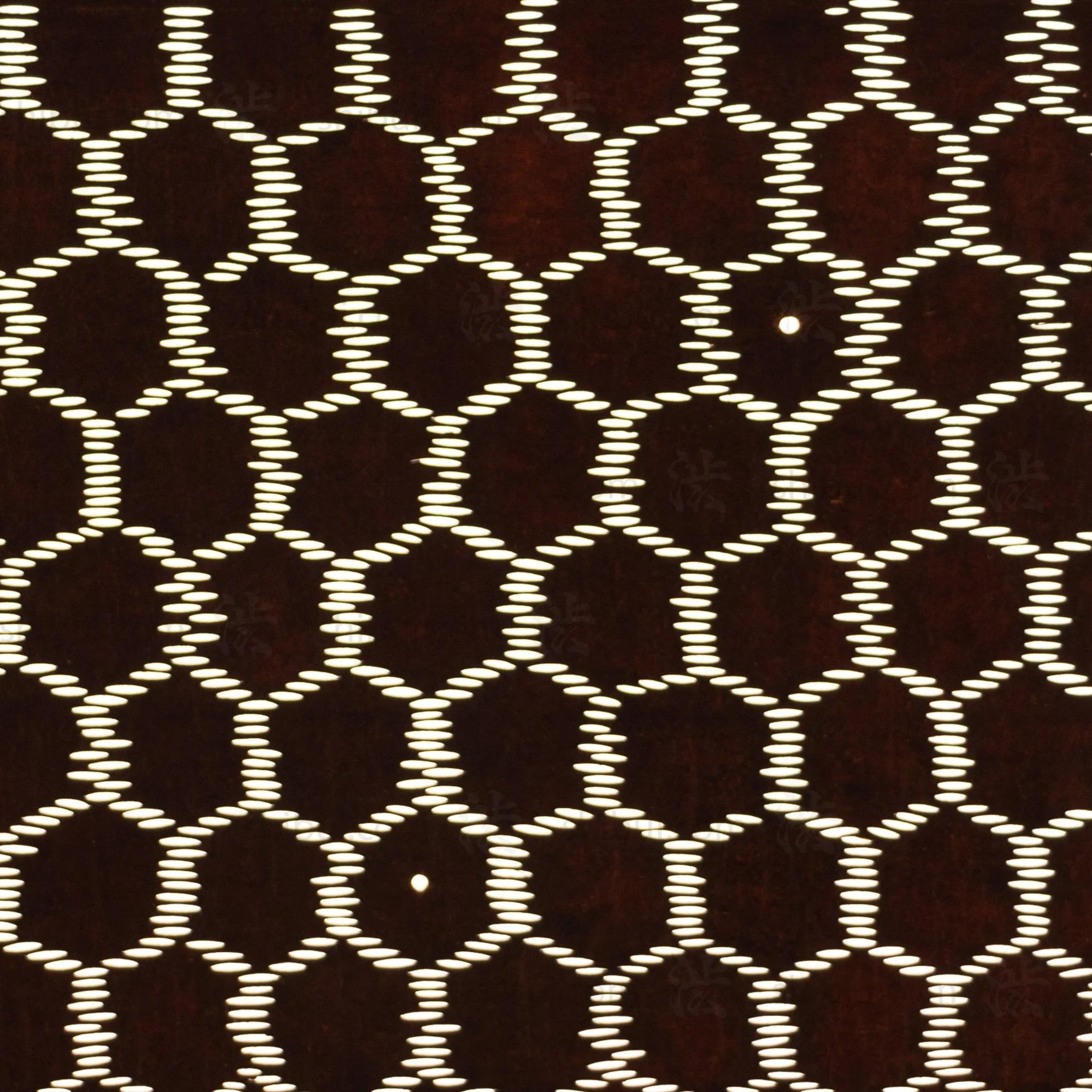 Katagami  Japanese Lacquered Paper Stencil - Image 3