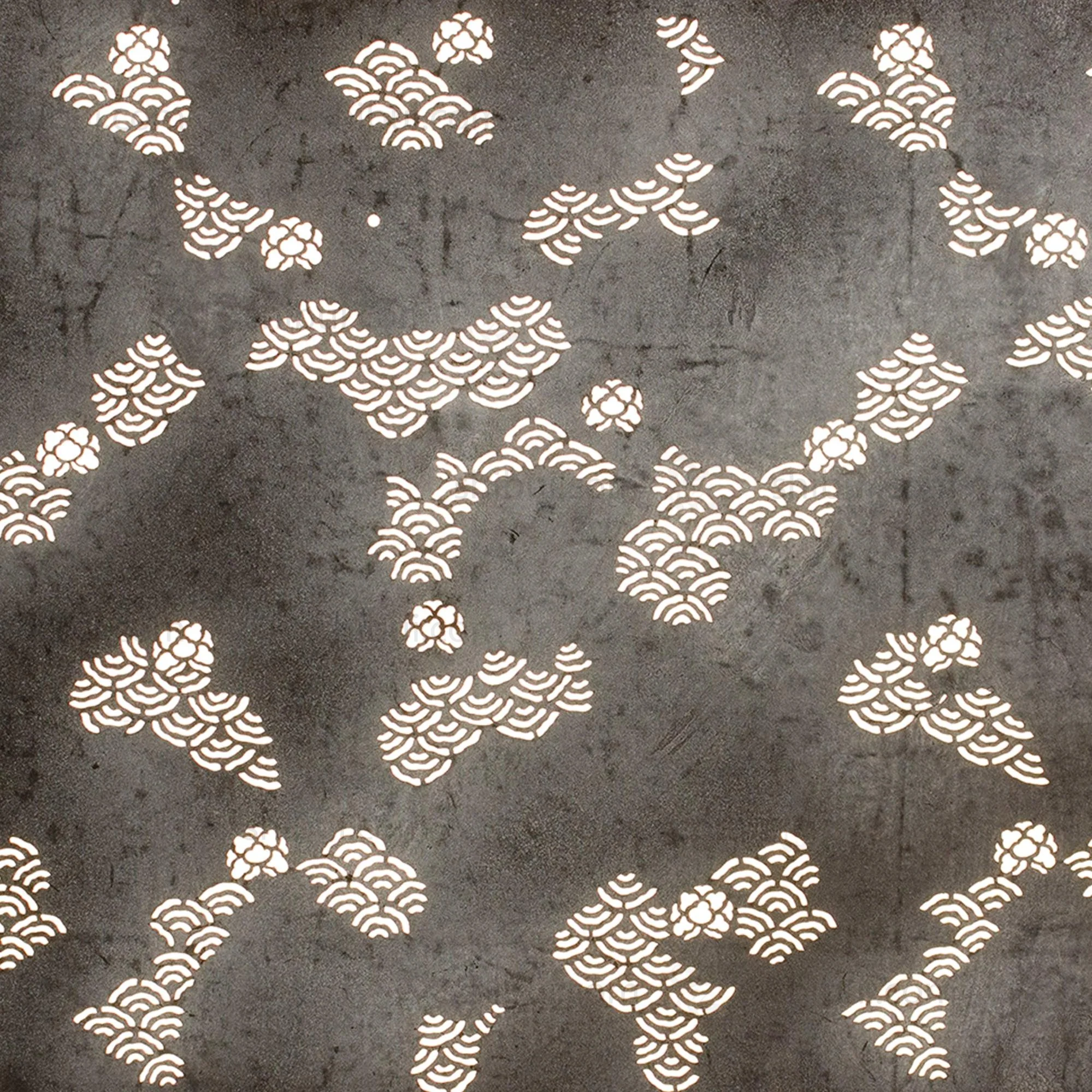 Katagami | Japanese Lacquered Paper Stencil - Image 2
