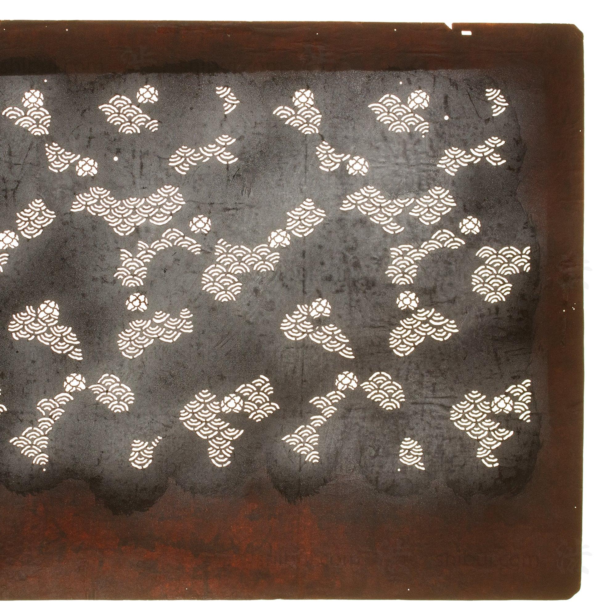 Katagami | Japanese Lacquered Paper Stencil - Image 4
