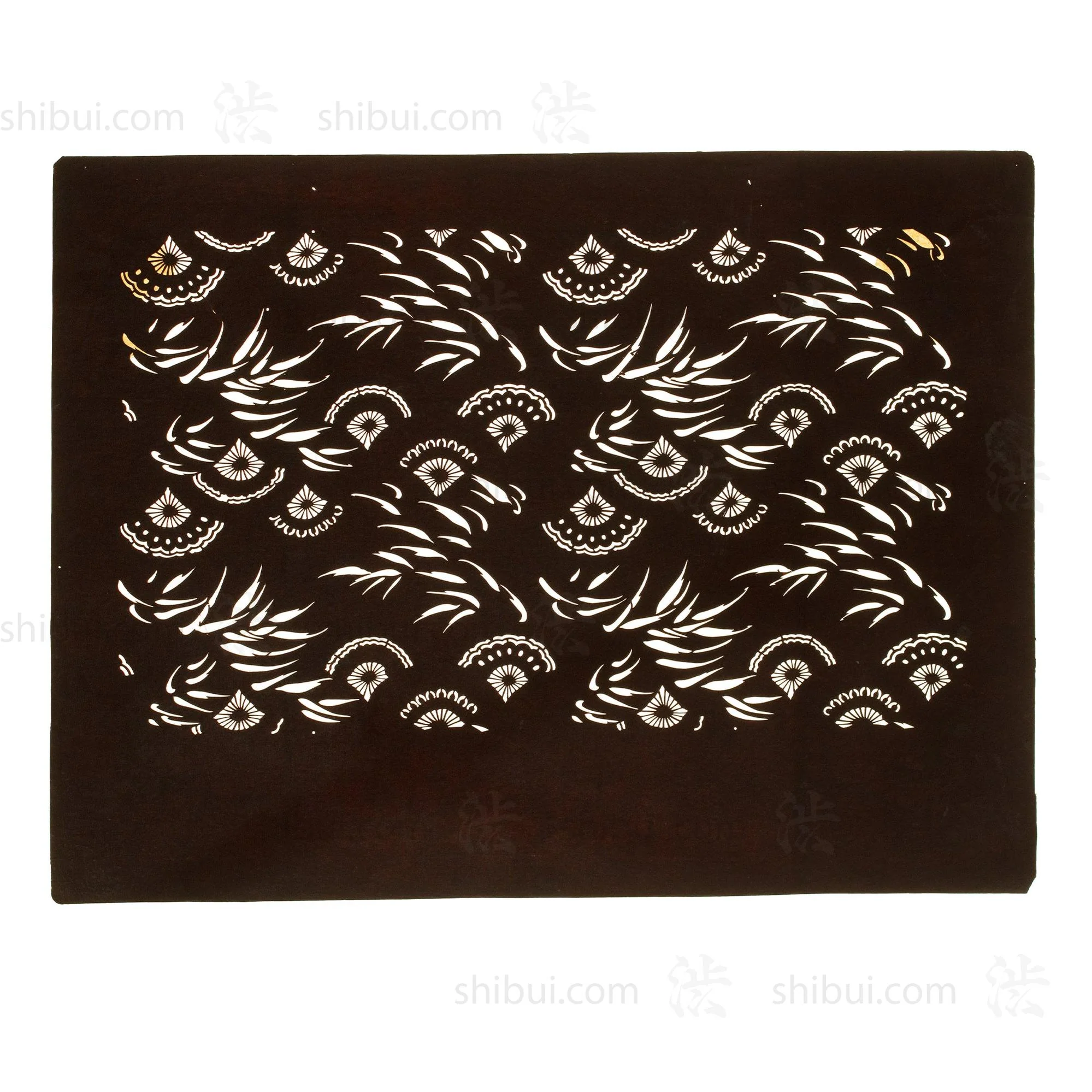 Katagami | Japanese Lacquered Paper Stencil - Image 3