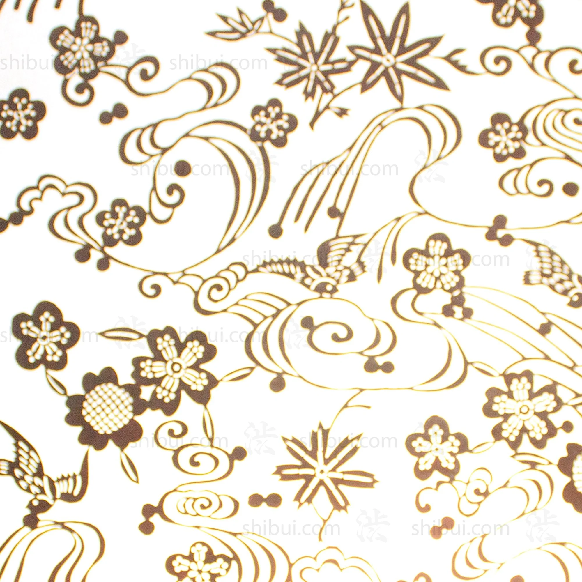 Katagami Japanese Lacquered Paper Stencil - Image 3