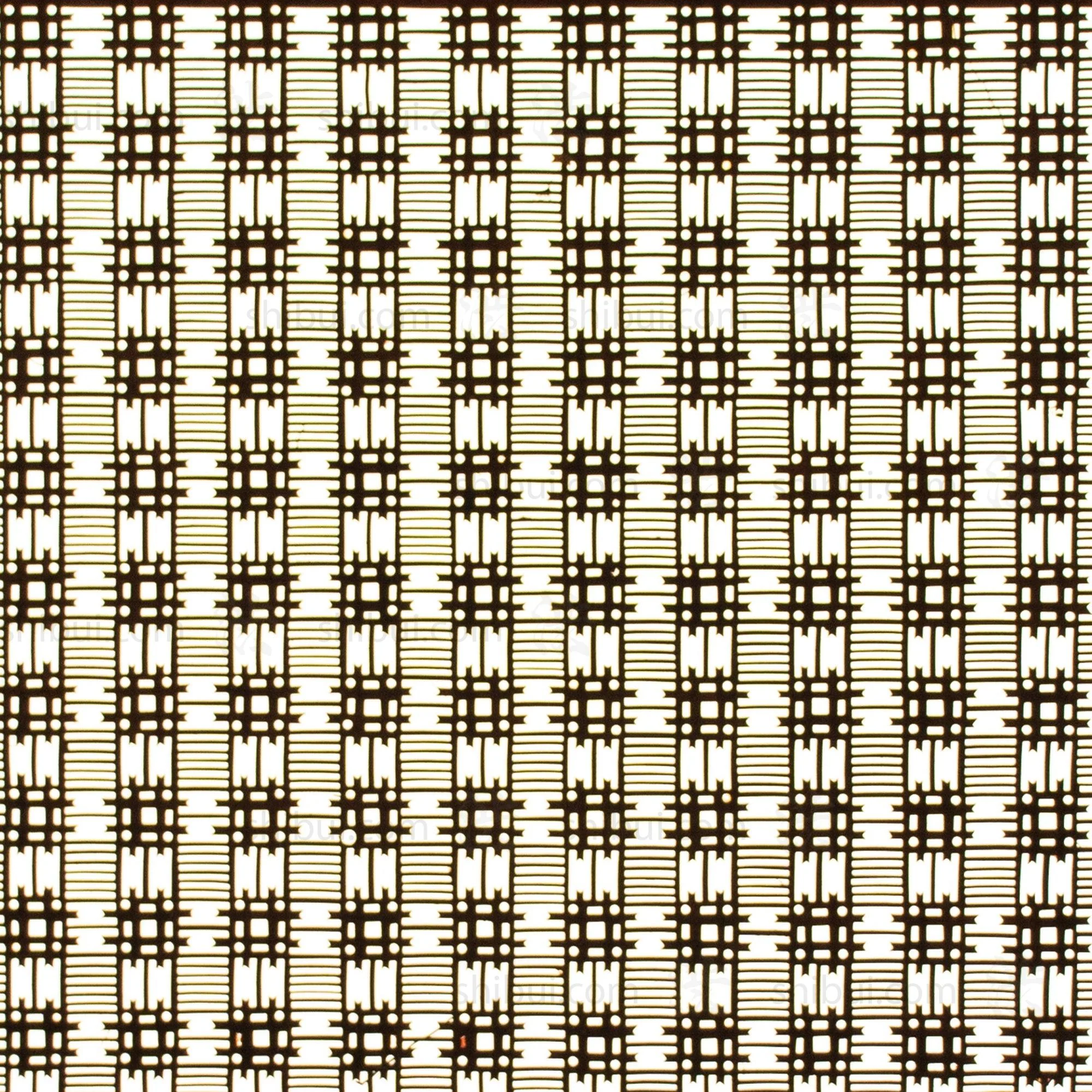 Katagami  Japanese Lacquered Paper Stencil - Image 2