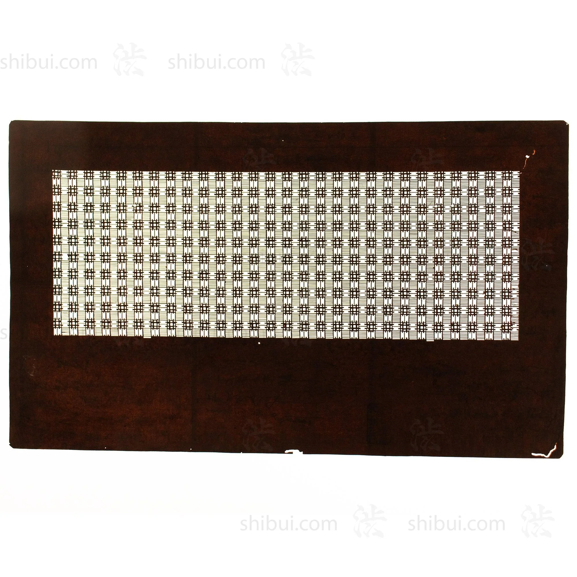 Katagami  Japanese Lacquered Paper Stencil - Image 3