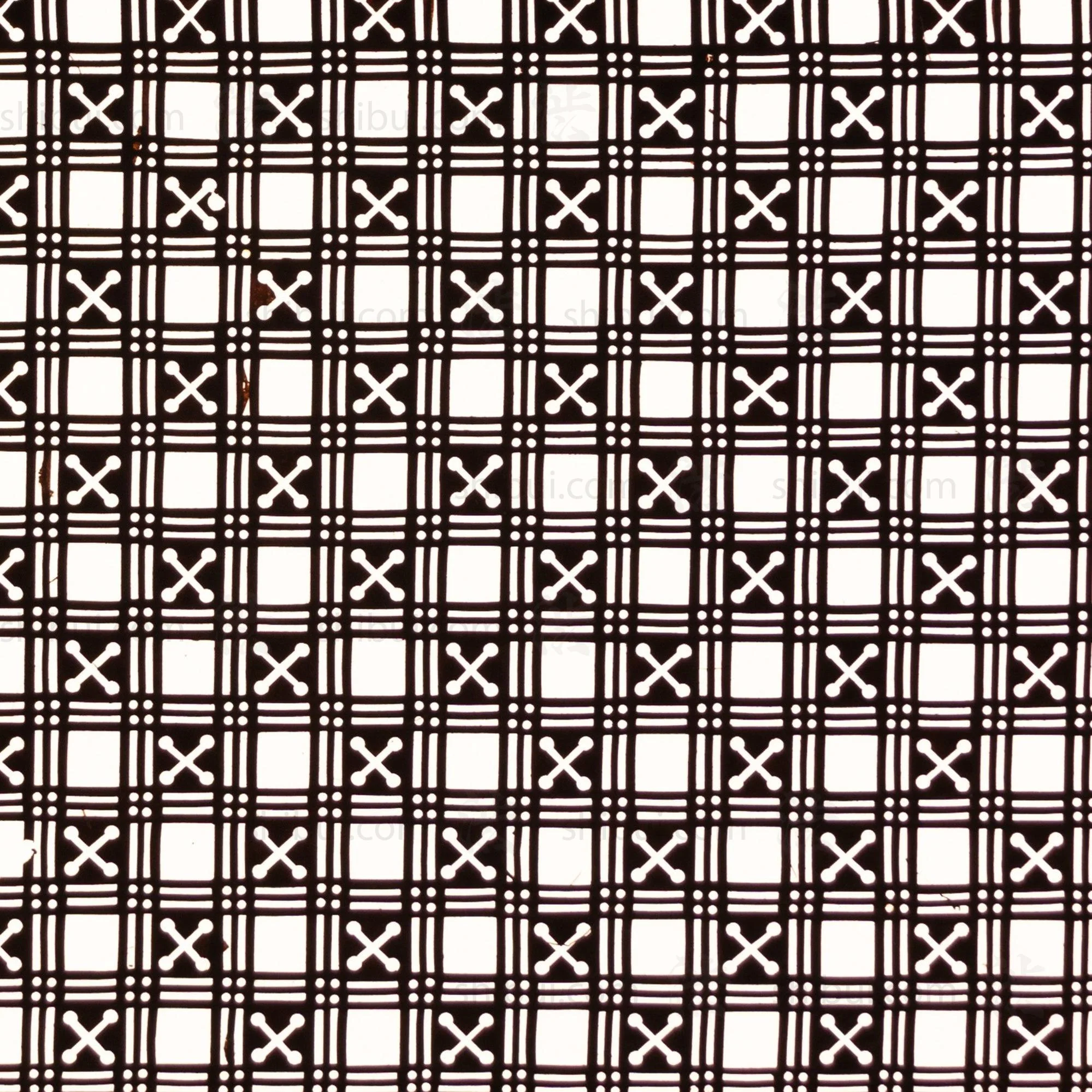 Katagami  Japanese Lacquered Paper Stencil