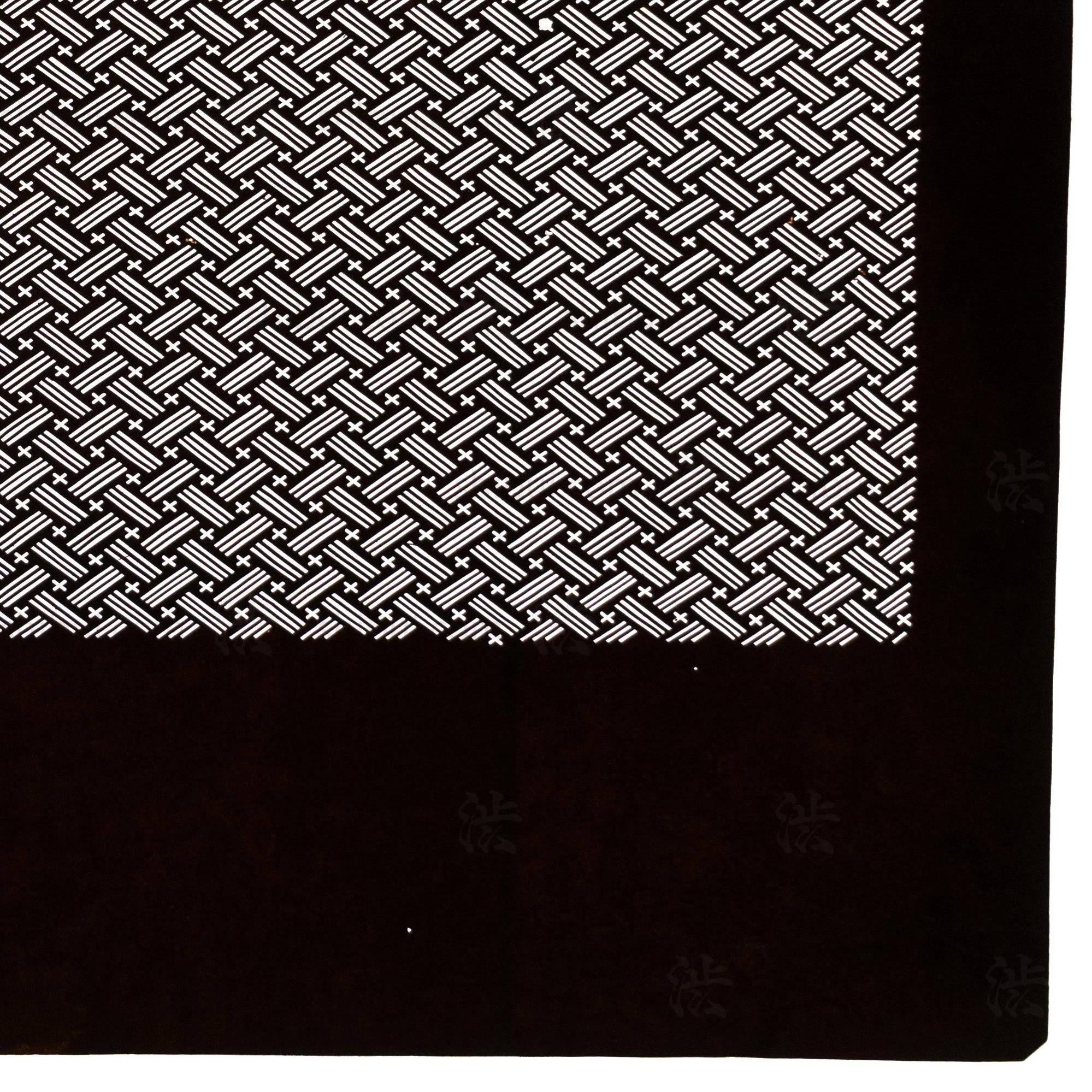 Katagami  Japanese Lacquered Paper Stencil - Image 3