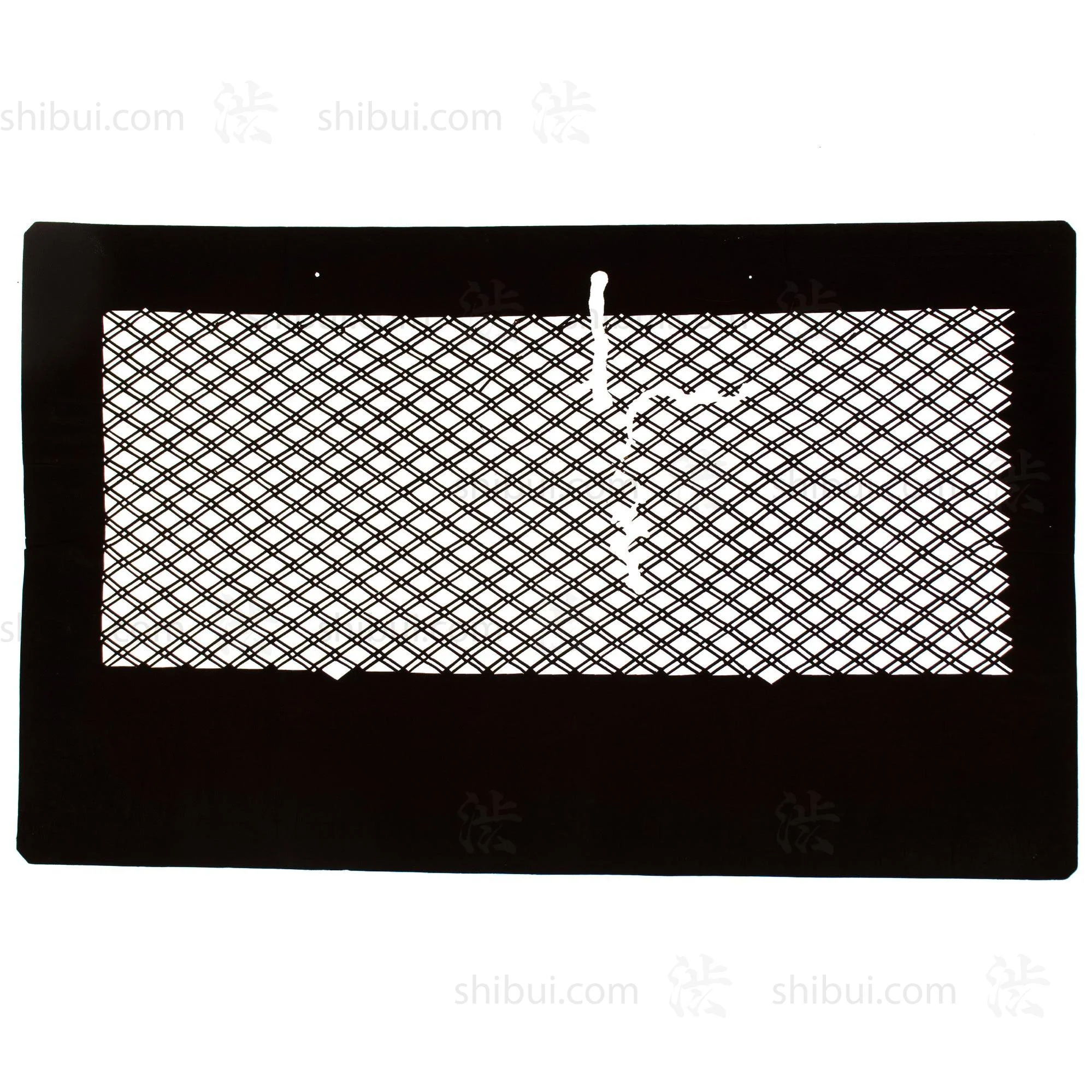 Katagami  Japanese Lacquered Paper Stencil