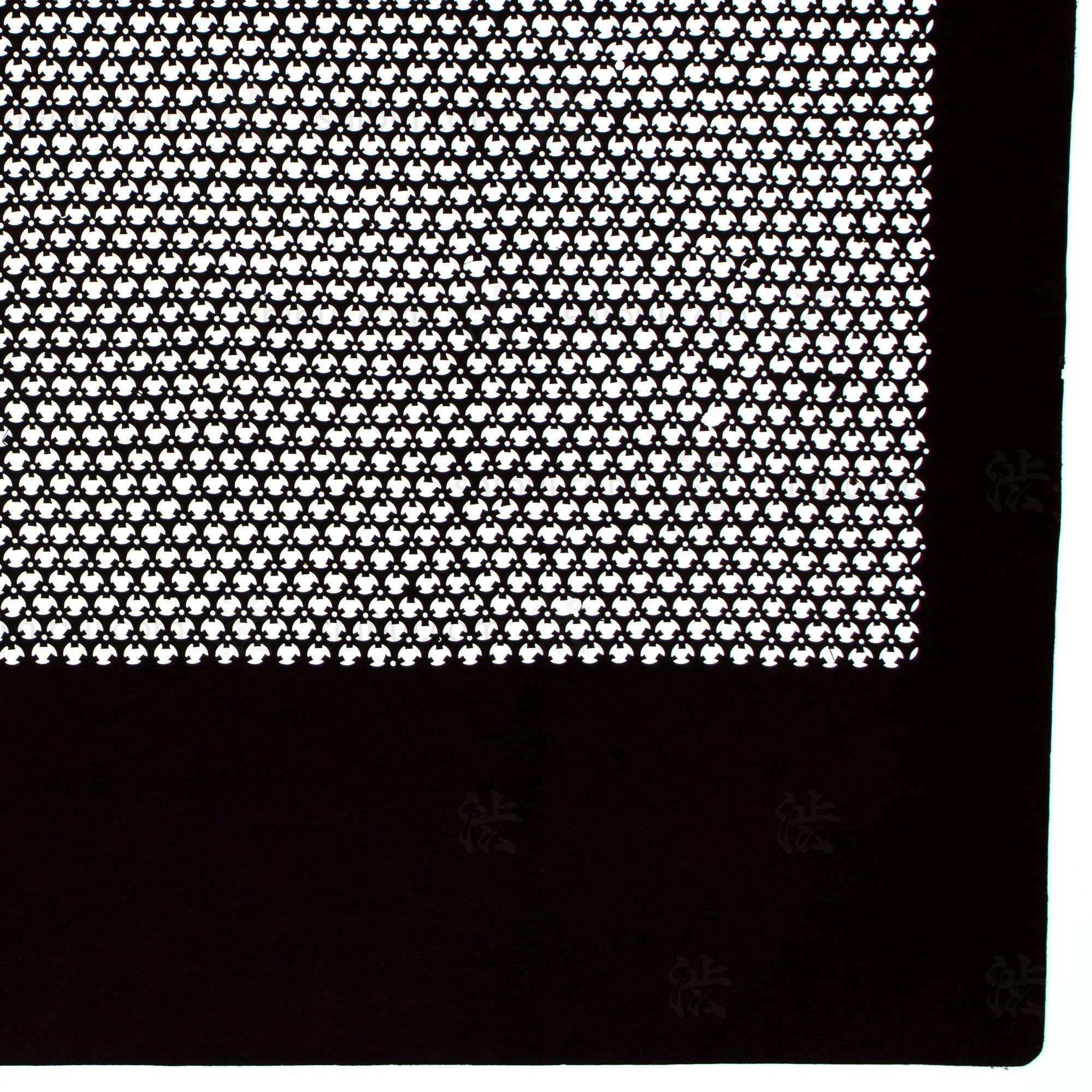 Katagami  Japanese Lacquered Paper Stencil - Image 3