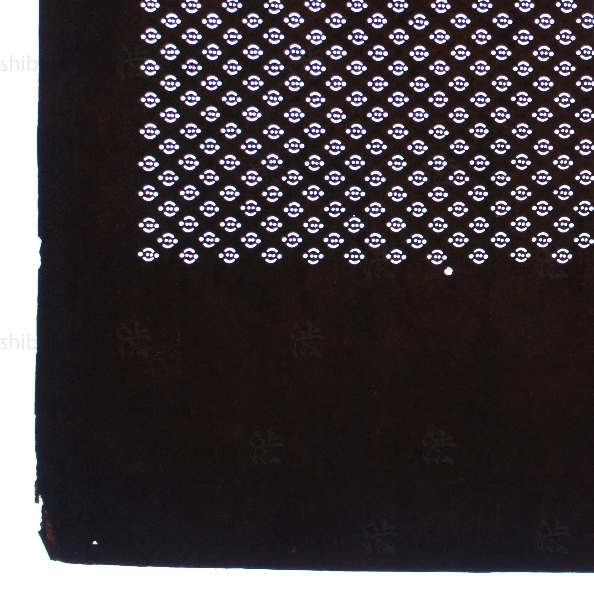 Katagami  Japanese Lacquered Paper Stencil - Image 3