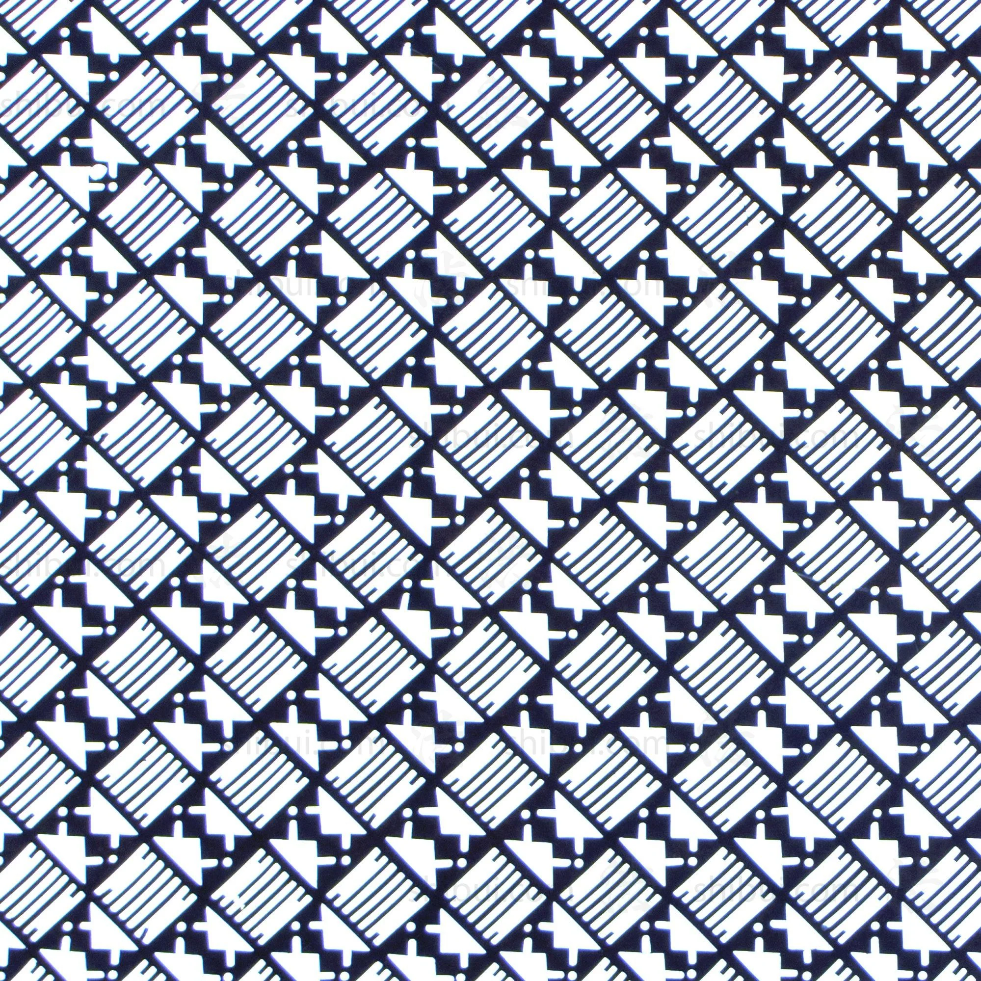 Katagami  Japanese Lacquered Paper Stencil