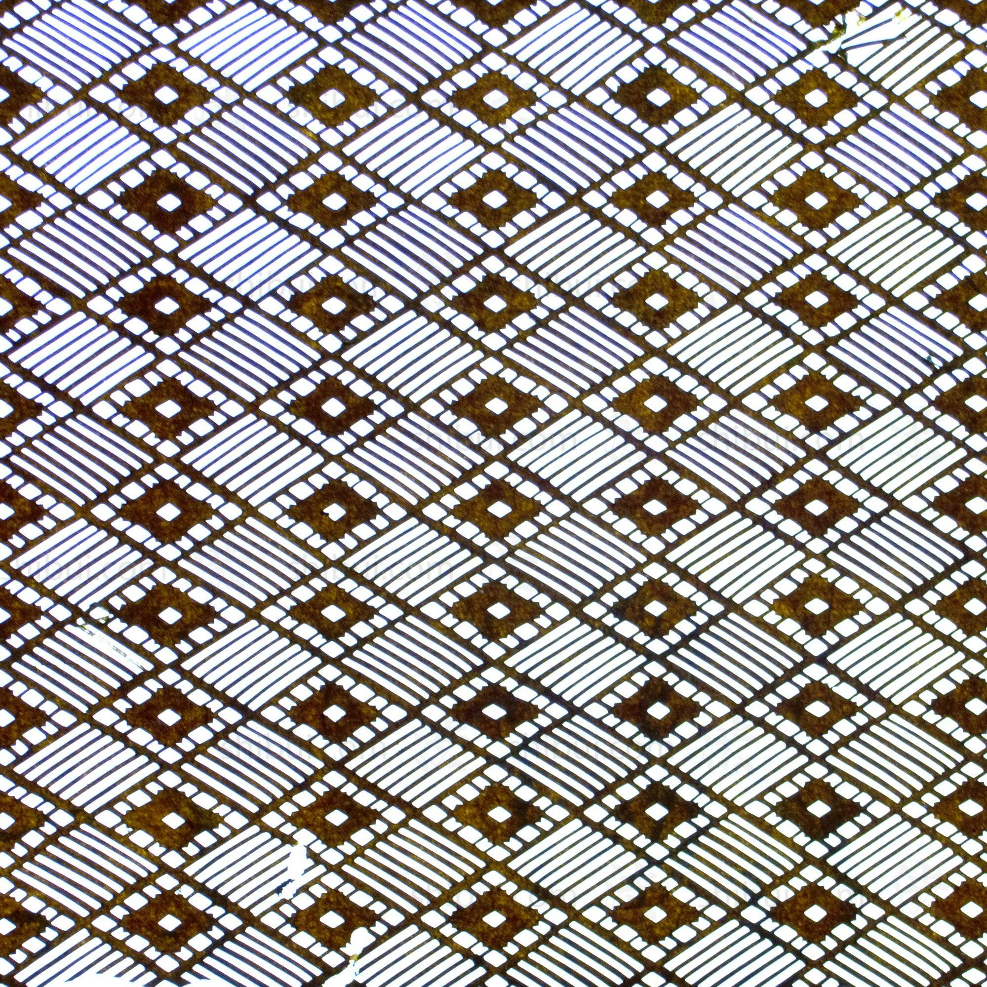 Katagami  Japanese Lacquered Paper Stencil