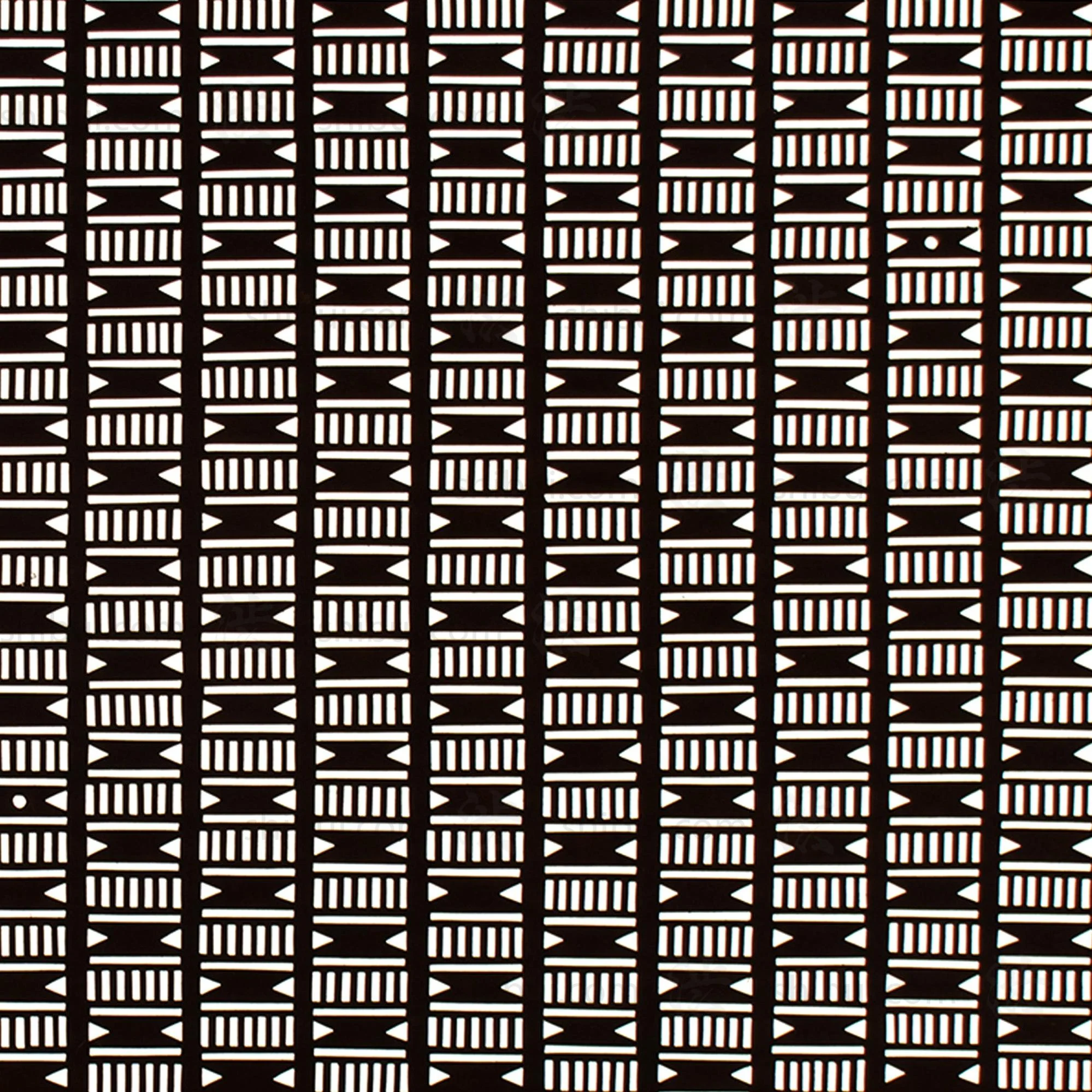 Katagami  Japanese Lacquered Paper Stencil