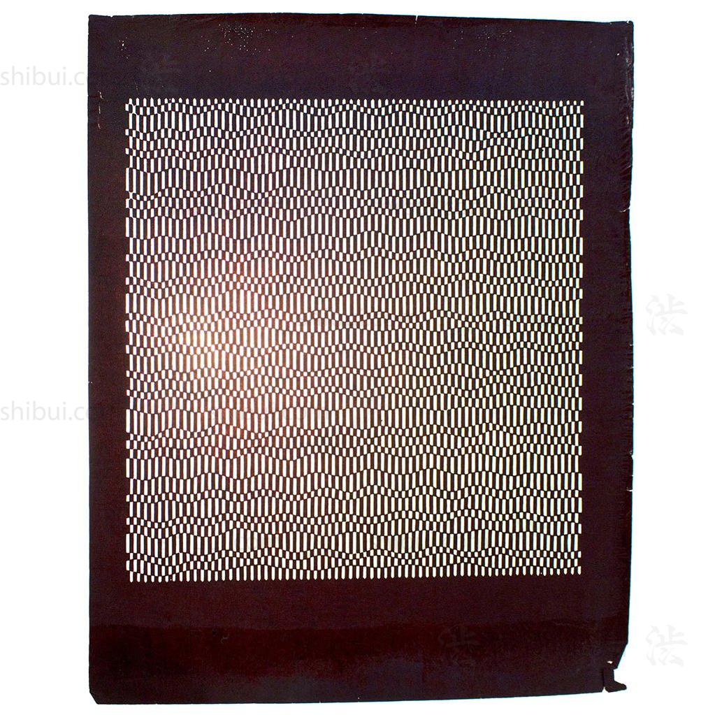 Katagami Japanese Motif Lacquered Paper Stencil Pattern