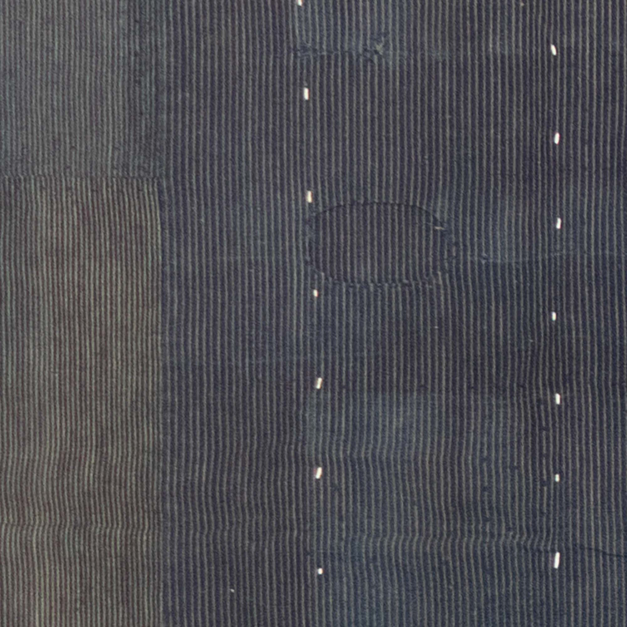 Katazome & Shima Blanket | Japanese Stencil Resisted Indigo Dyed Cotton - Image 12
