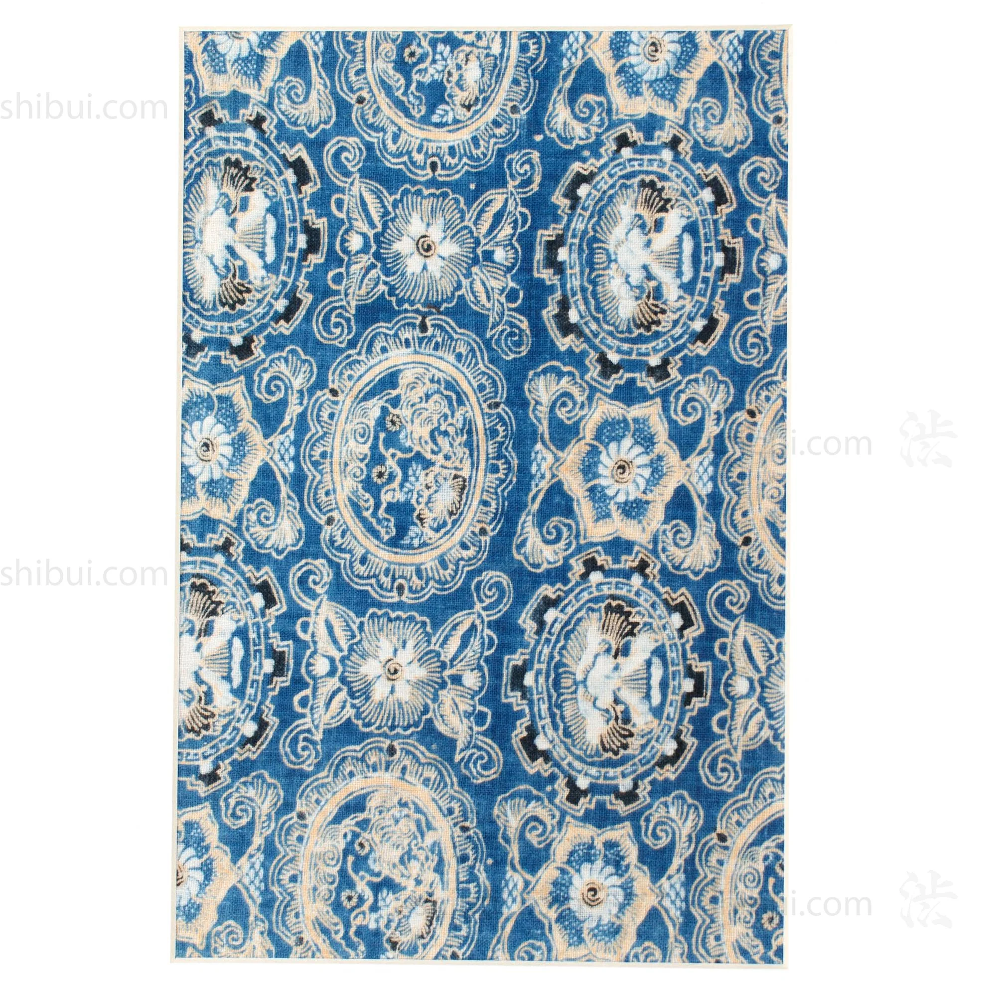 Ai-zarasa Katazome Textile Fragment