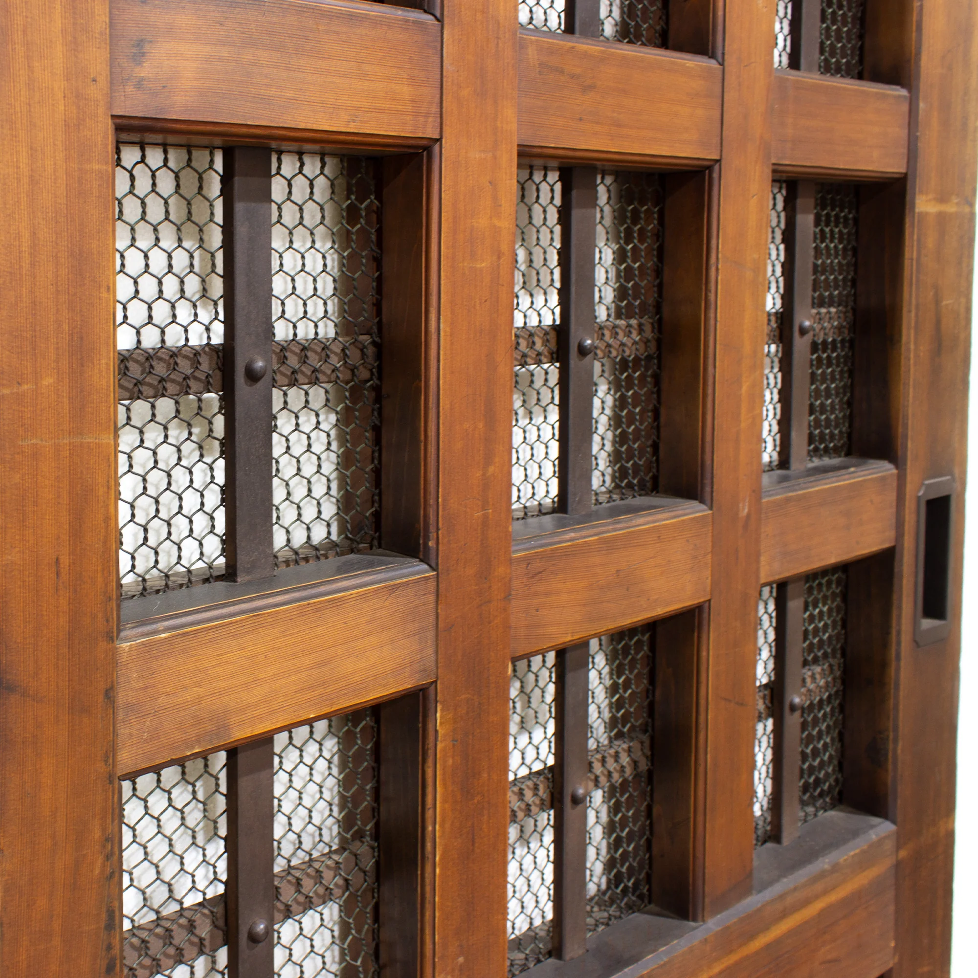 Keyaki Kura Door | Japanese Elm Summer Storehouse Door | Japanese Architectural Décor - Image 3