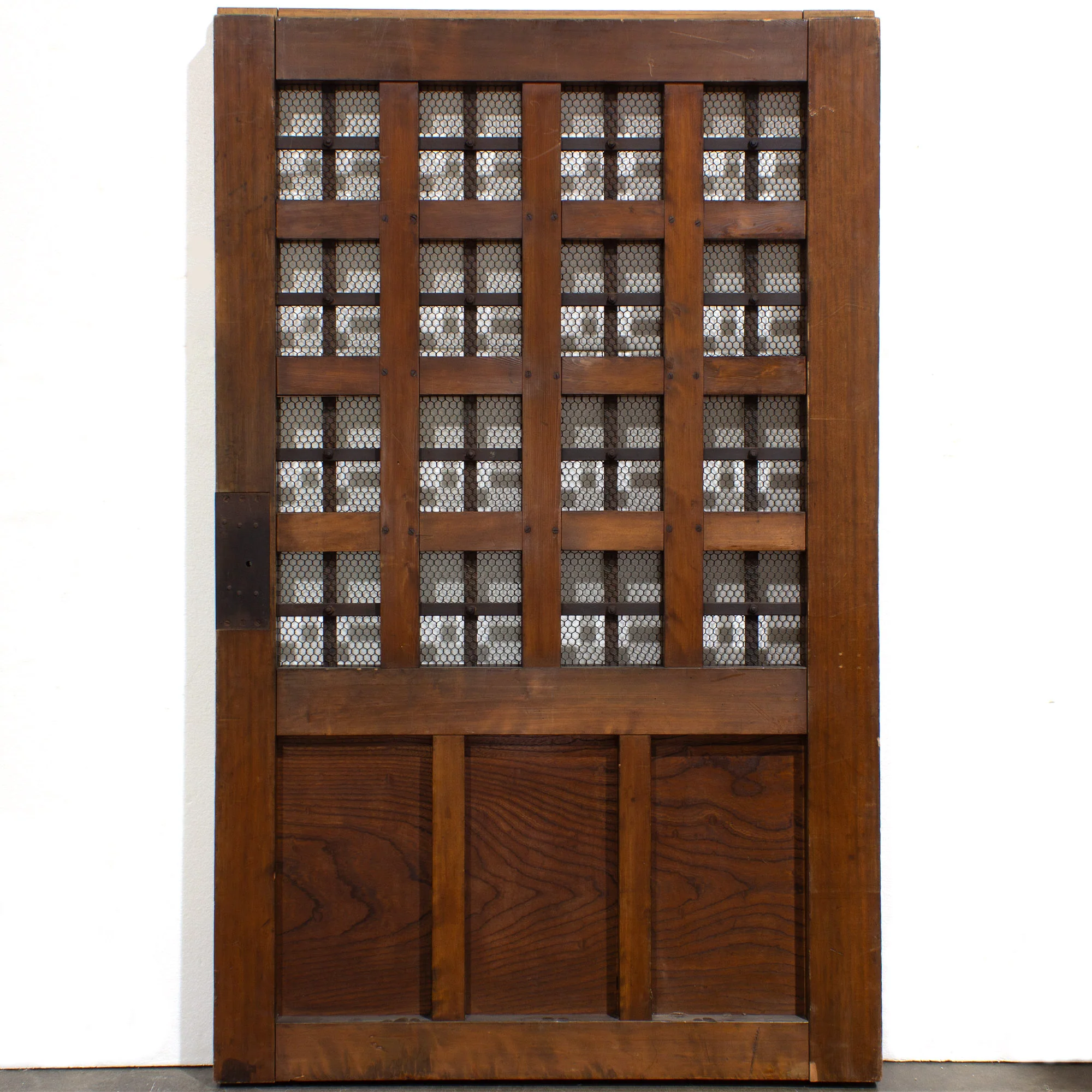 Keyaki Kura Door | Japanese Elm Summer Storehouse Door | Japanese Architectural Décor - Image 5