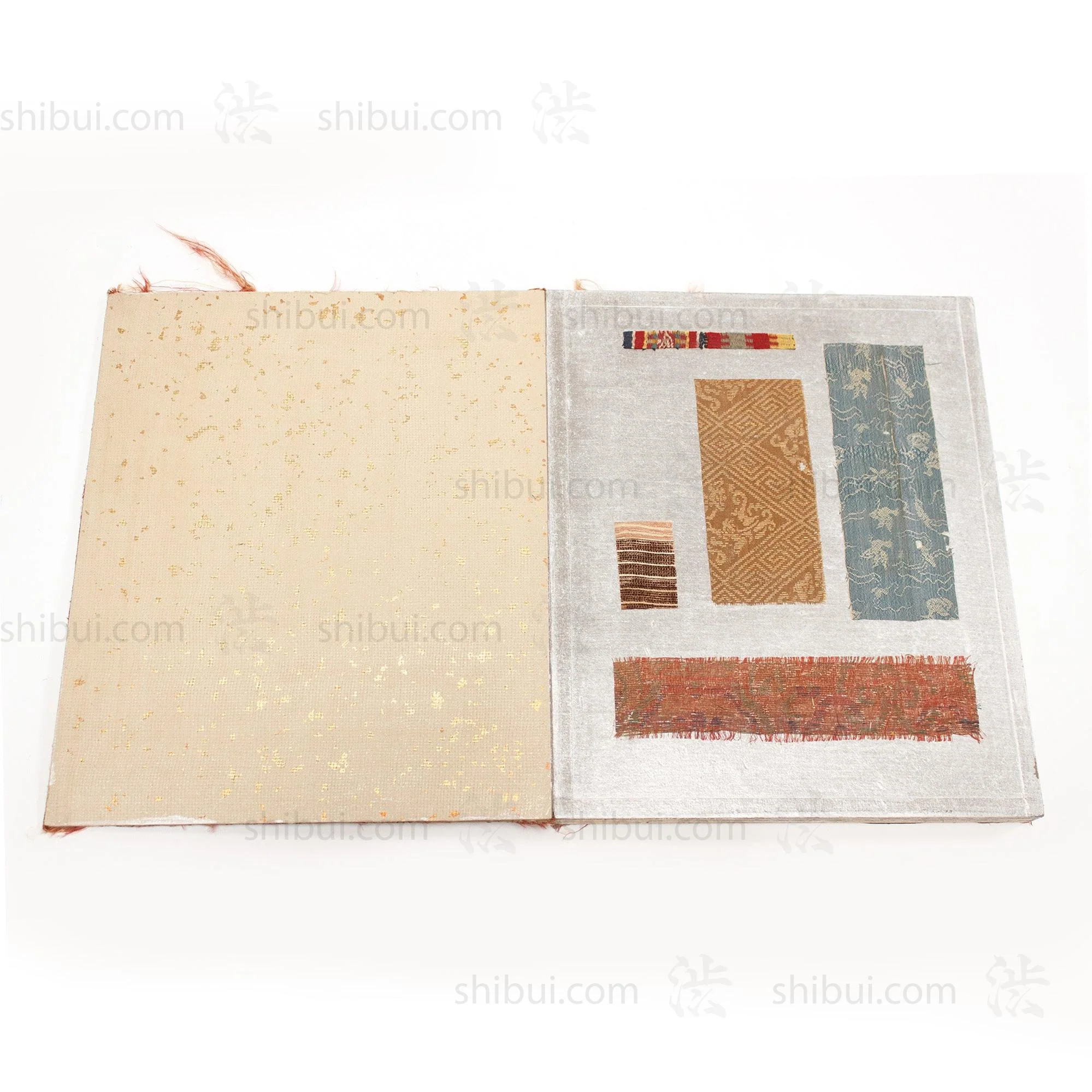 Kire Kagami - Japanese Antique Brocade Sample Book - Image 6