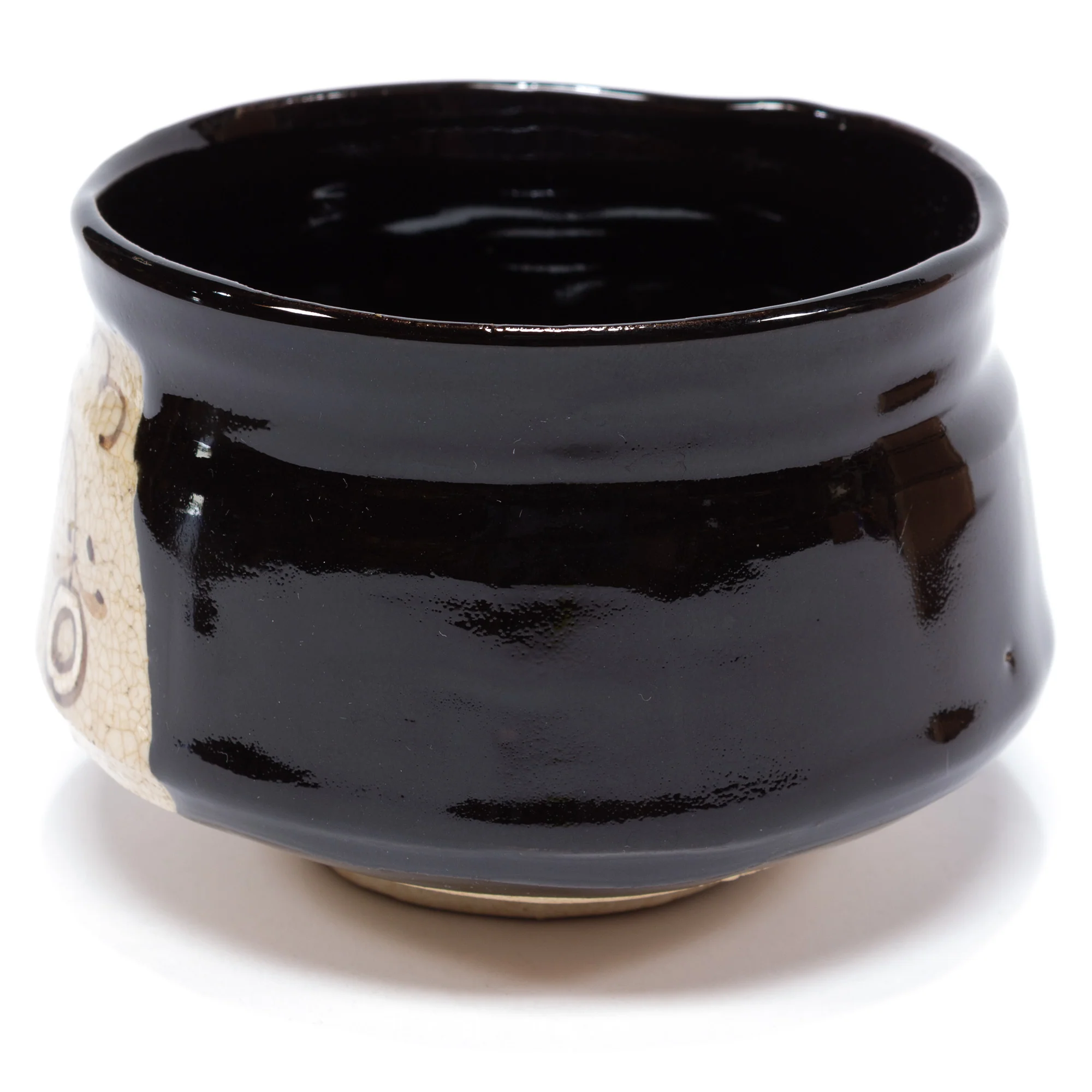 Kuro-Oribe Ware Chawan | Japanese Tea Bowl - Image 5