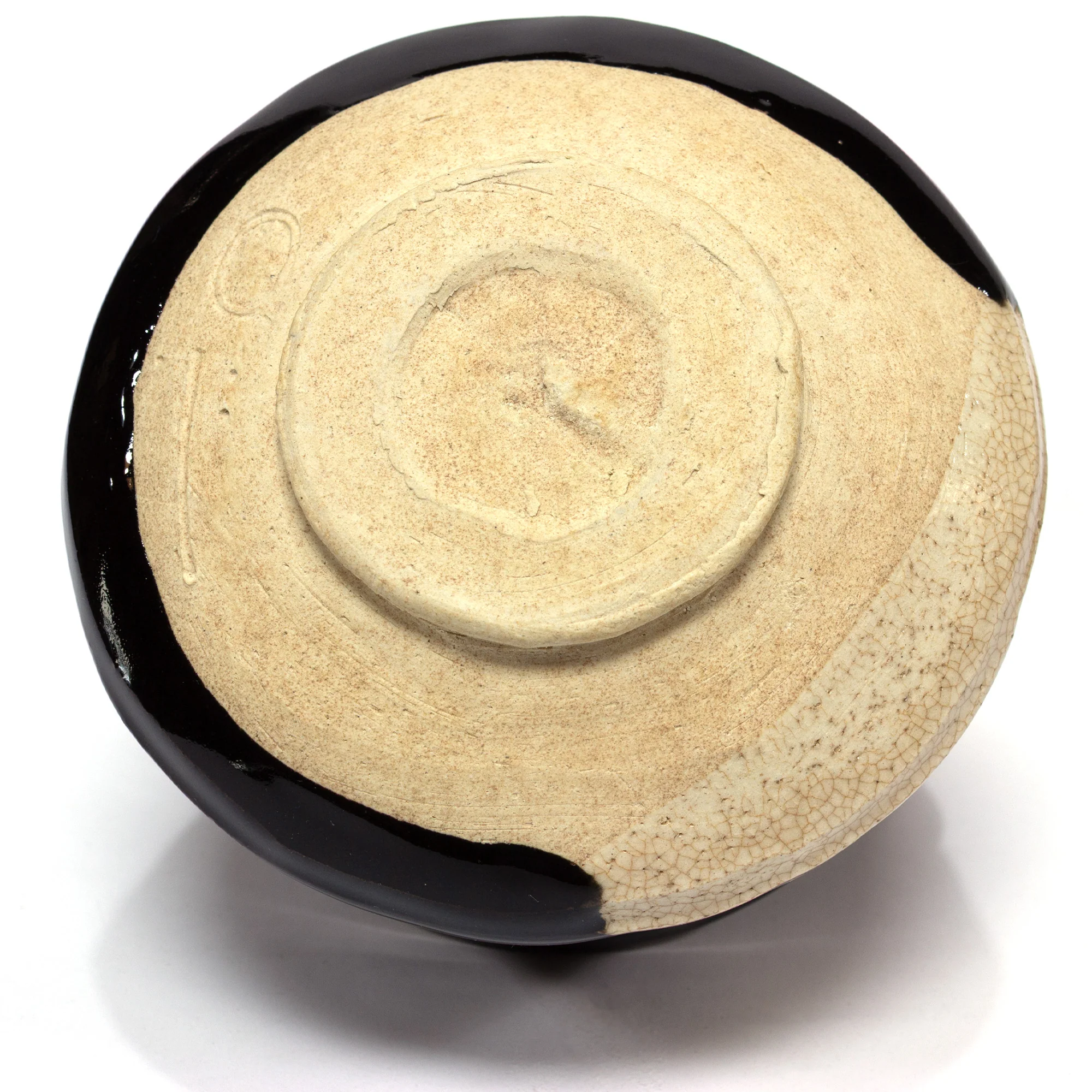 Kuro-Oribe Ware Chawan | Japanese Tea Bowl - Image 6