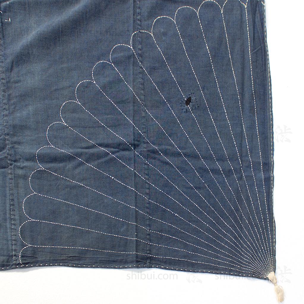 Large Indigo Sashiko Furoshiki - Image 3