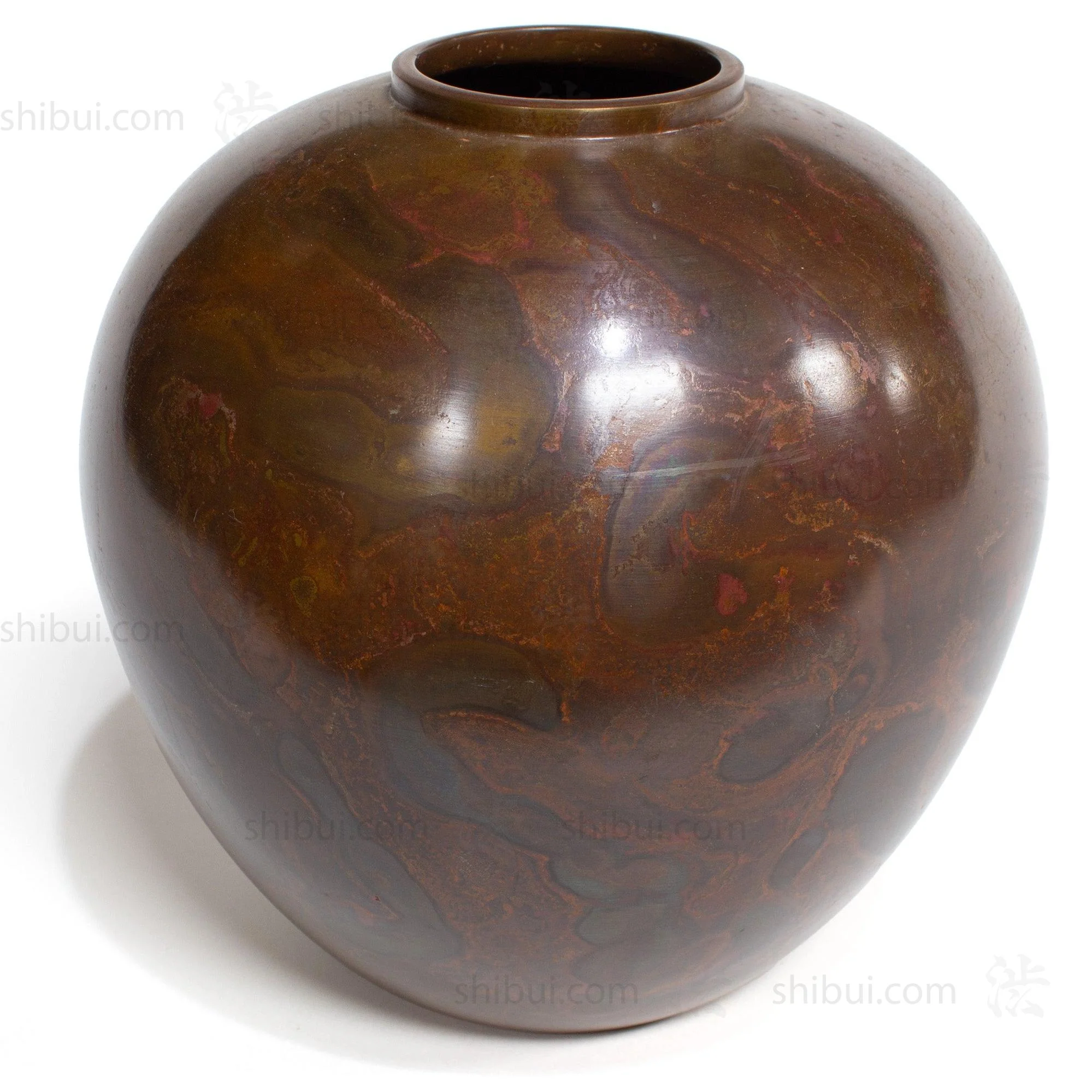 Large Vintage Bronze Vase - Image 10