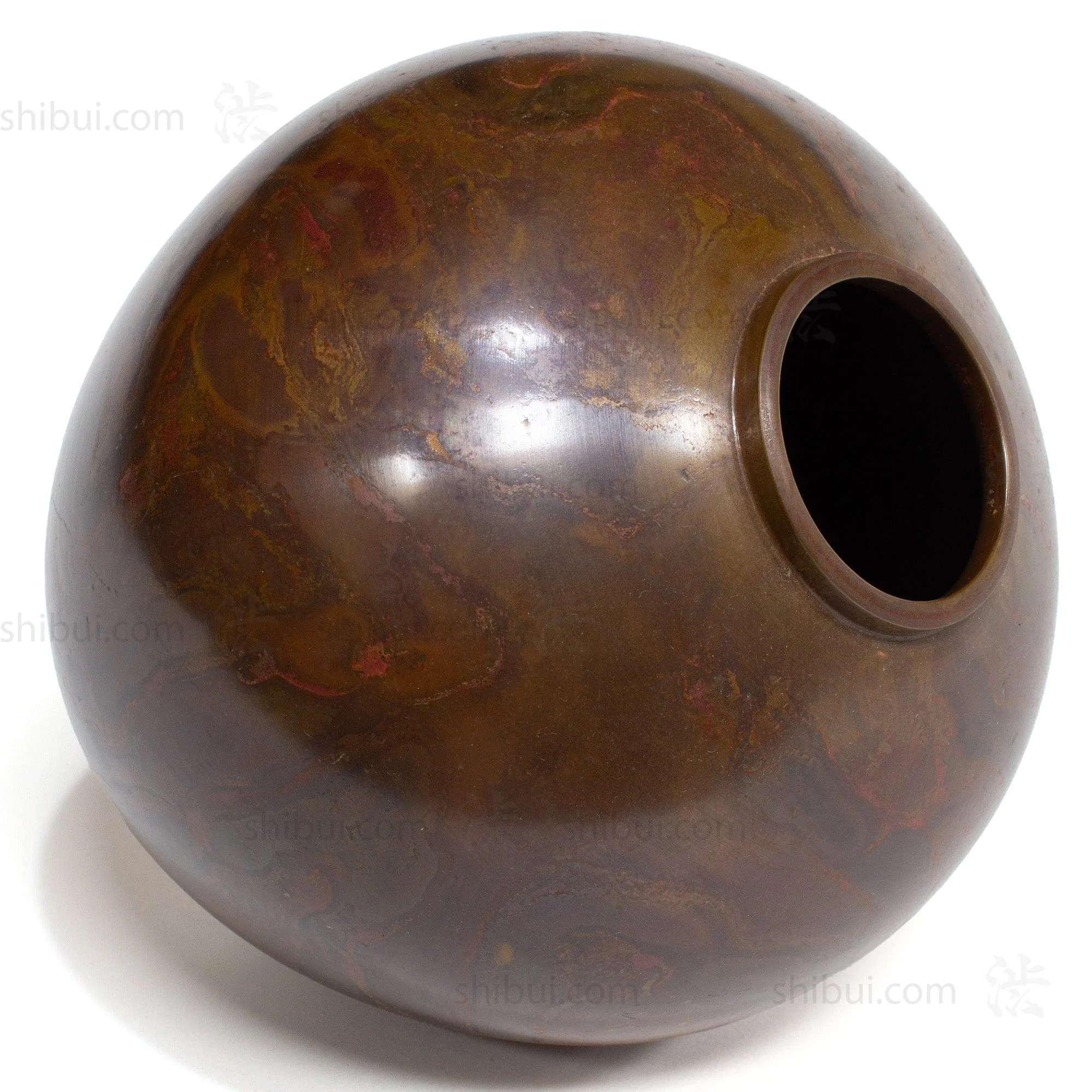 Large Vintage Bronze Vase - Image 11