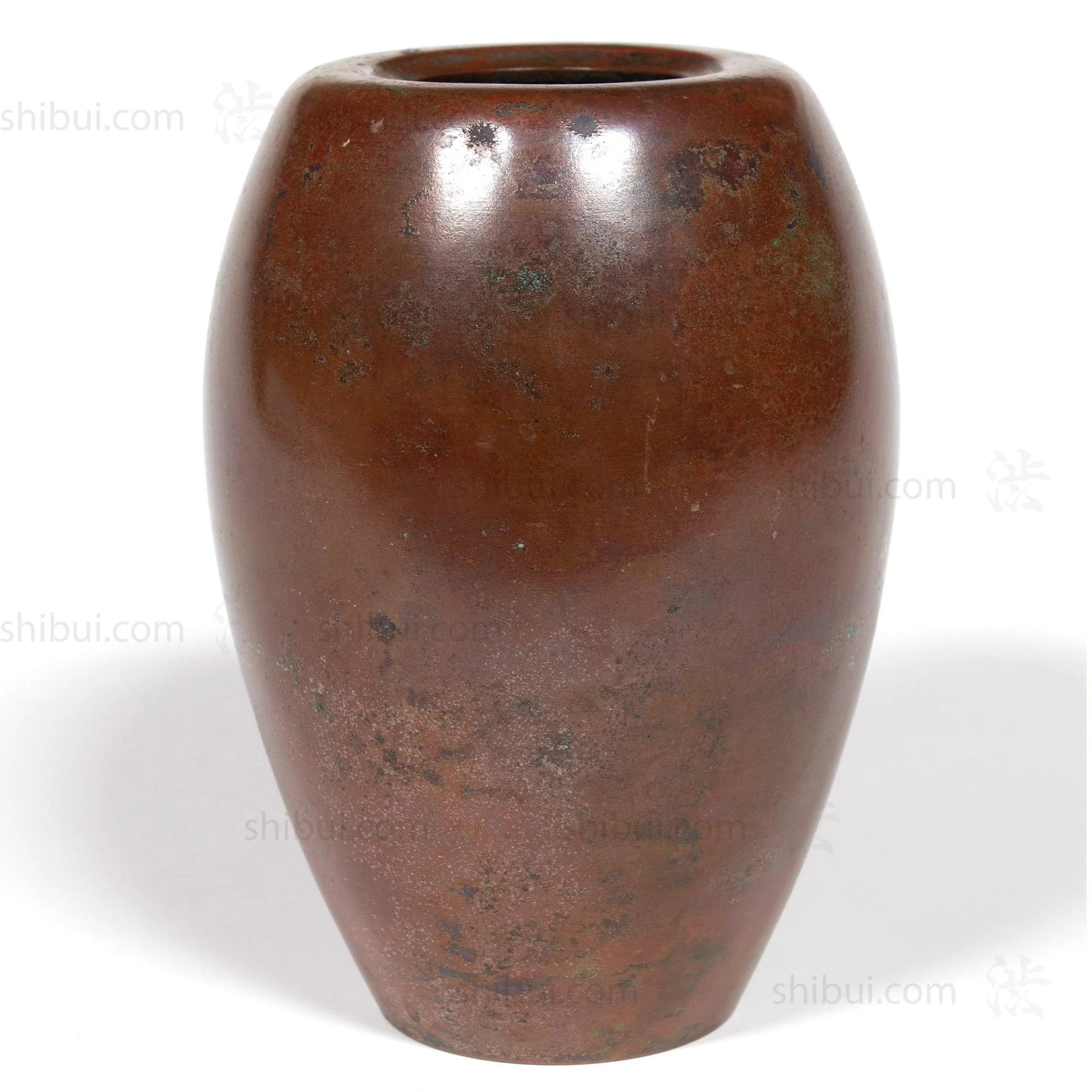 Large Vintage Bronze Flower Vase - Image 3