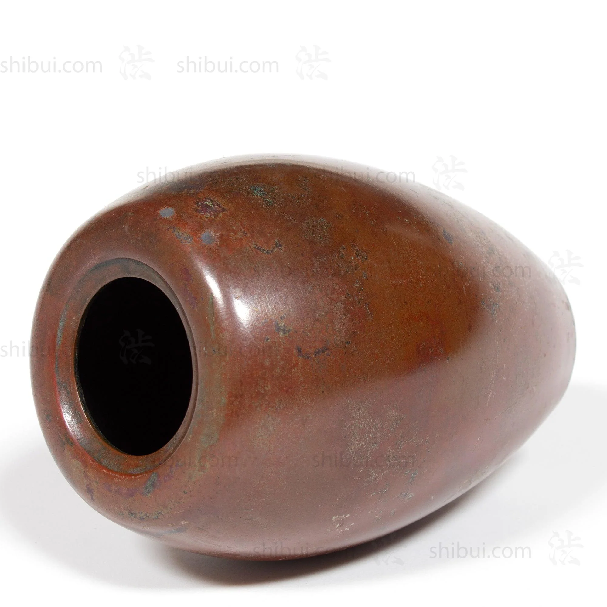 Large Vintage Bronze Flower Vase - Image 4