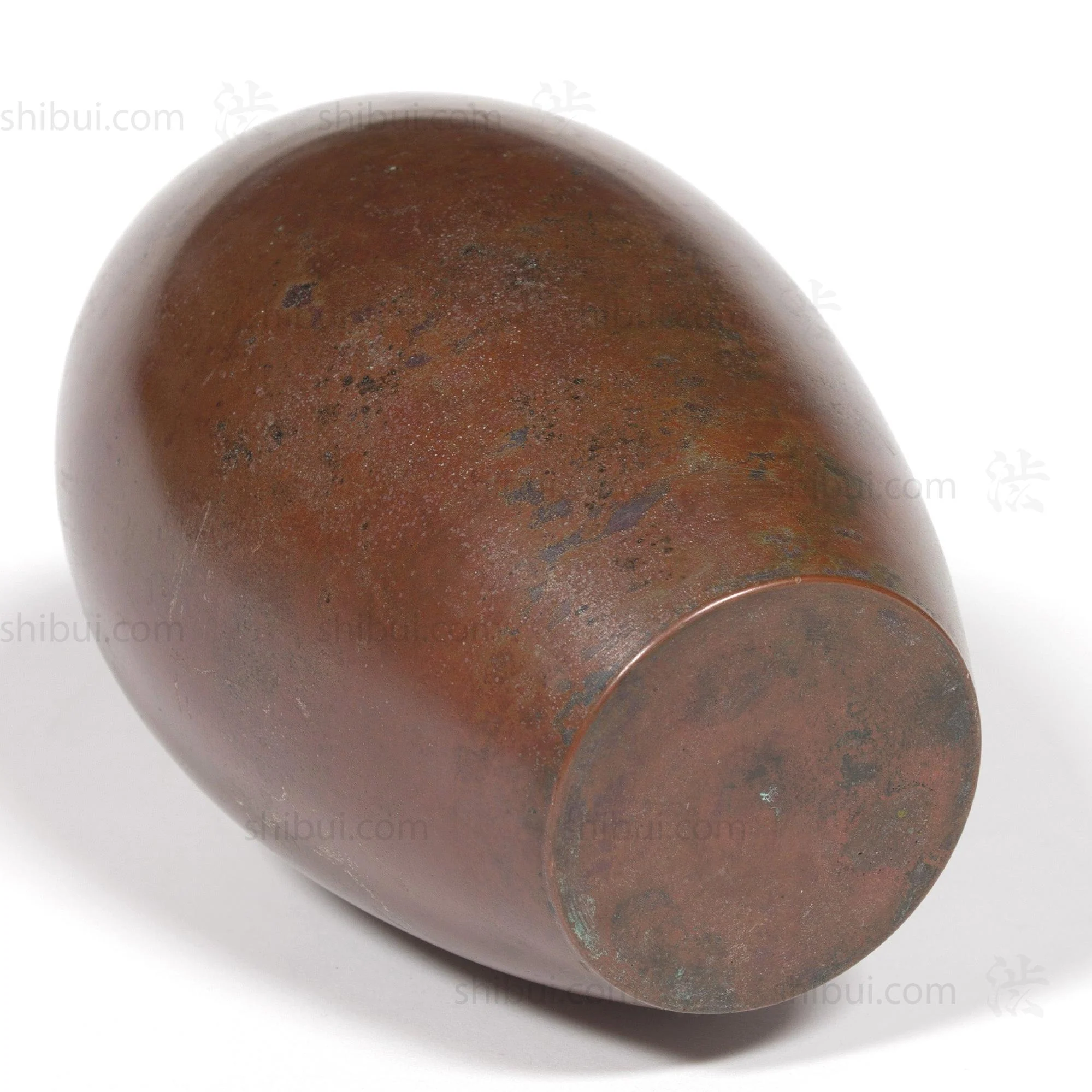 Large Vintage Bronze Flower Vase - Image 5